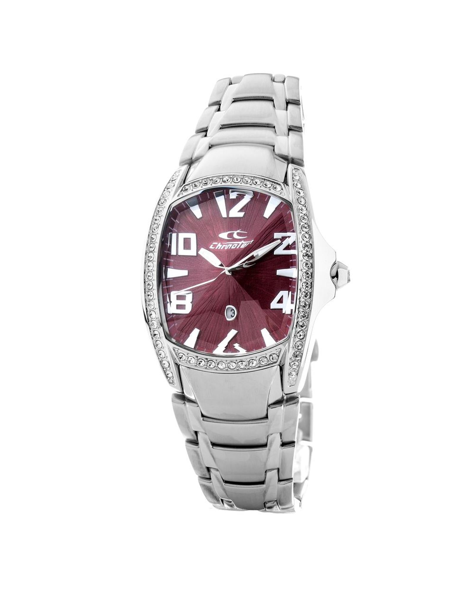 Chronotech Women's Silver Steel Watch - One Size