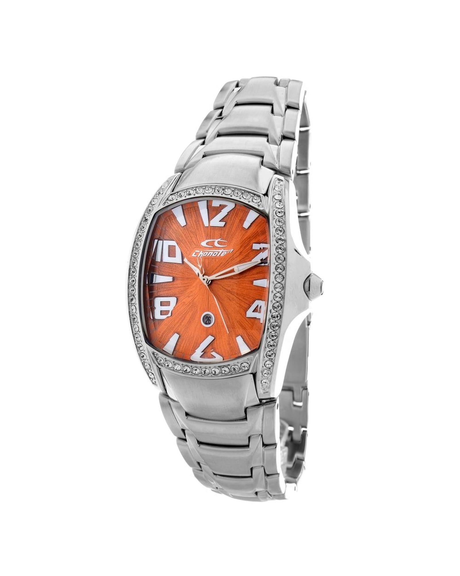 Chronotech Women's Silver Steel Watch - One Size