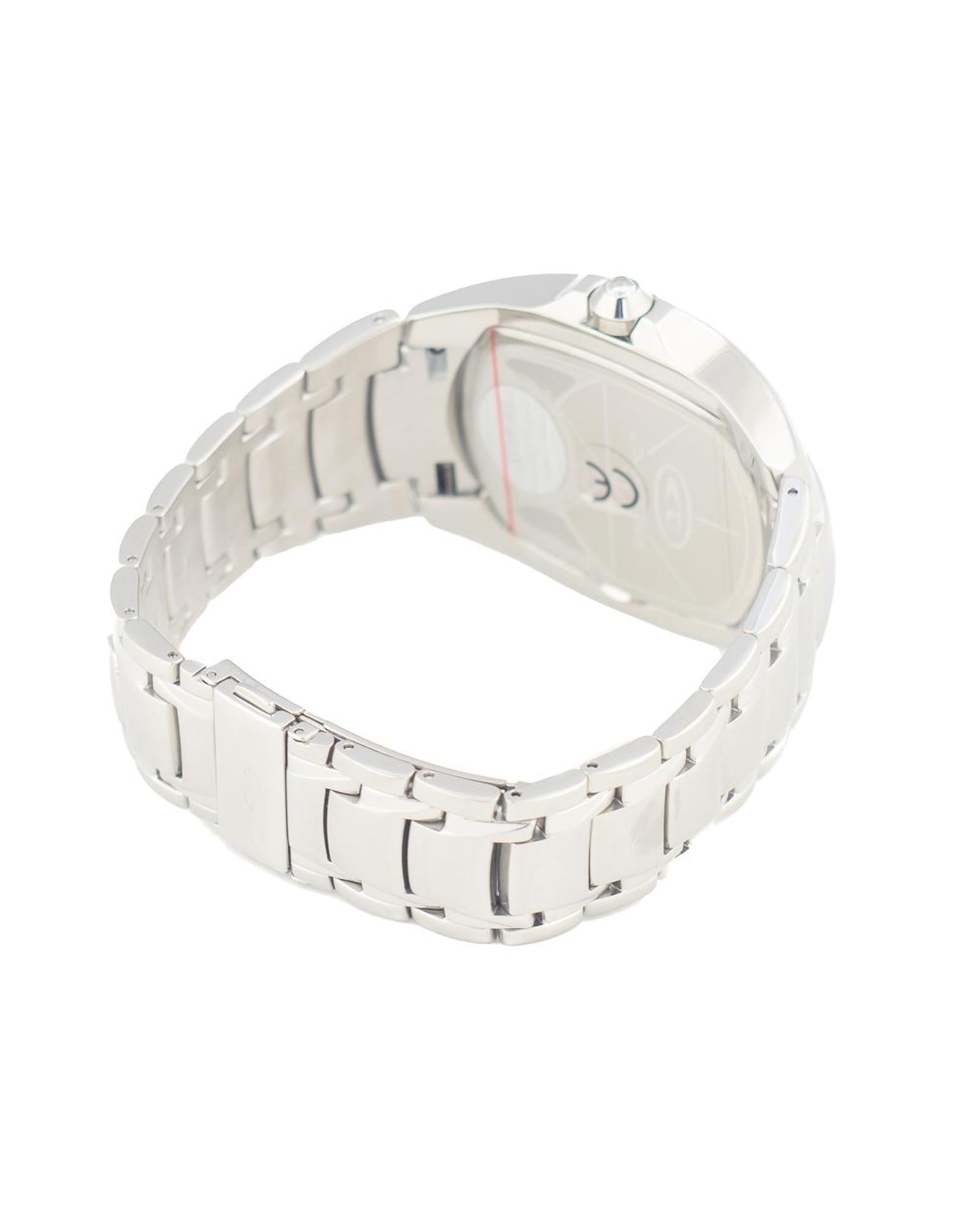 Chronotech Men's Silver Steel Watch - One Size