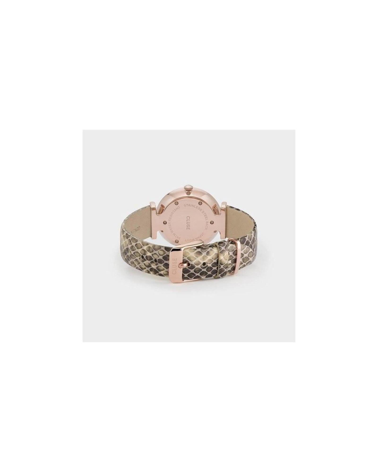 Cluse Women's Beige Leather Watch - One Size