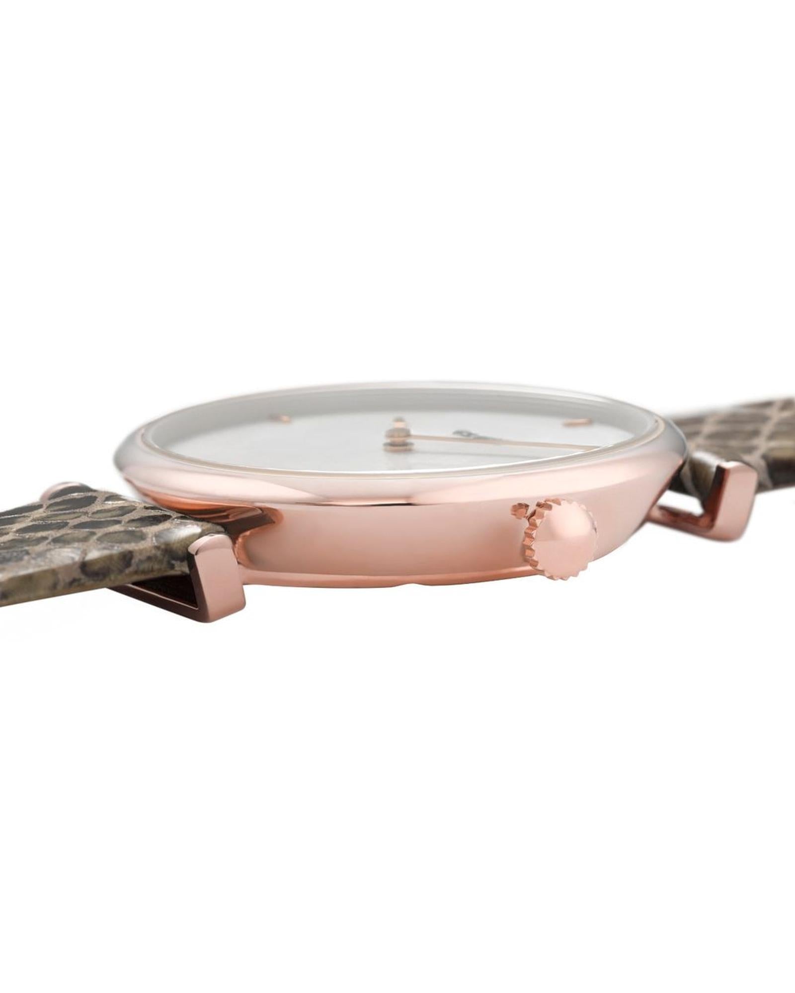 Cluse Women's Beige Leather Watch - One Size