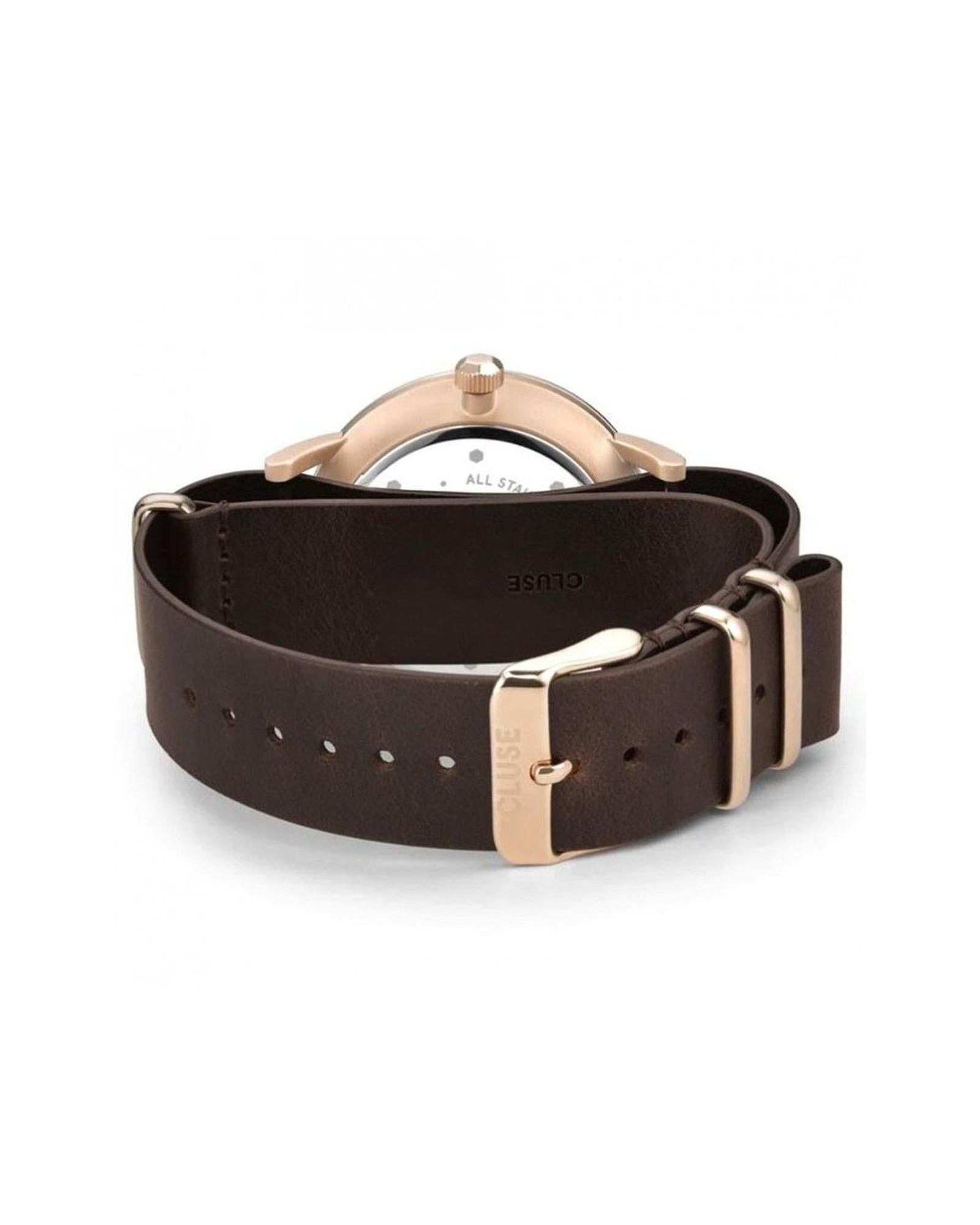 Cluse Women's Brown Leather Watch - One Size