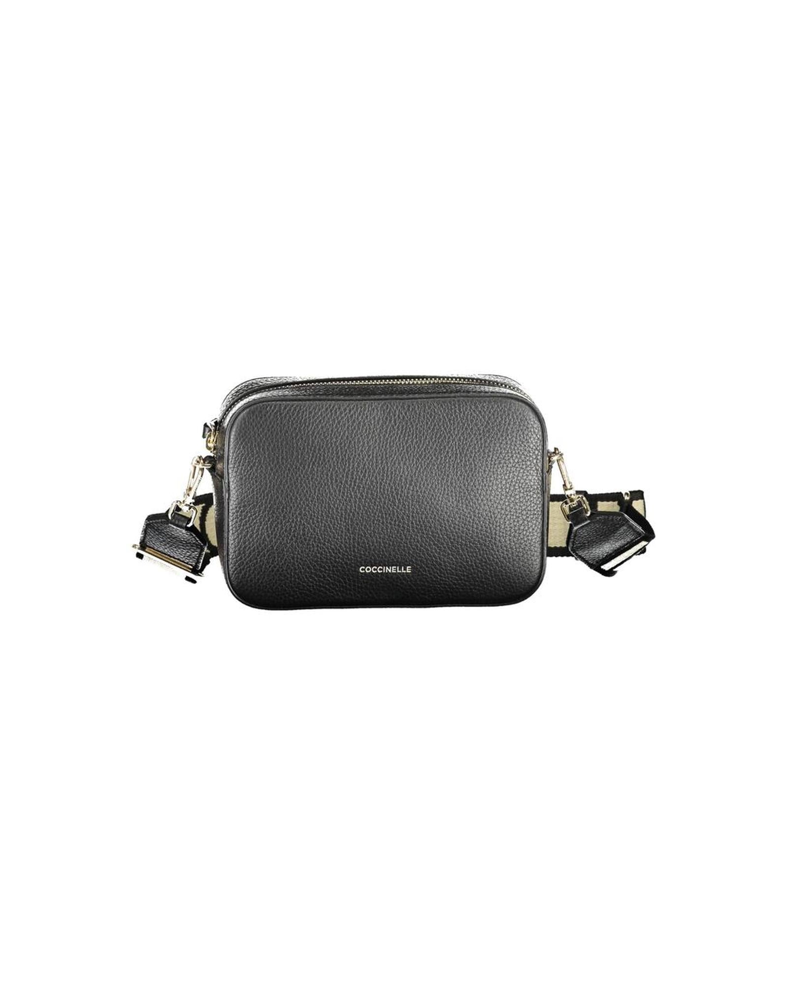 Coccinelle Women's Black Leather Handbag - One Size