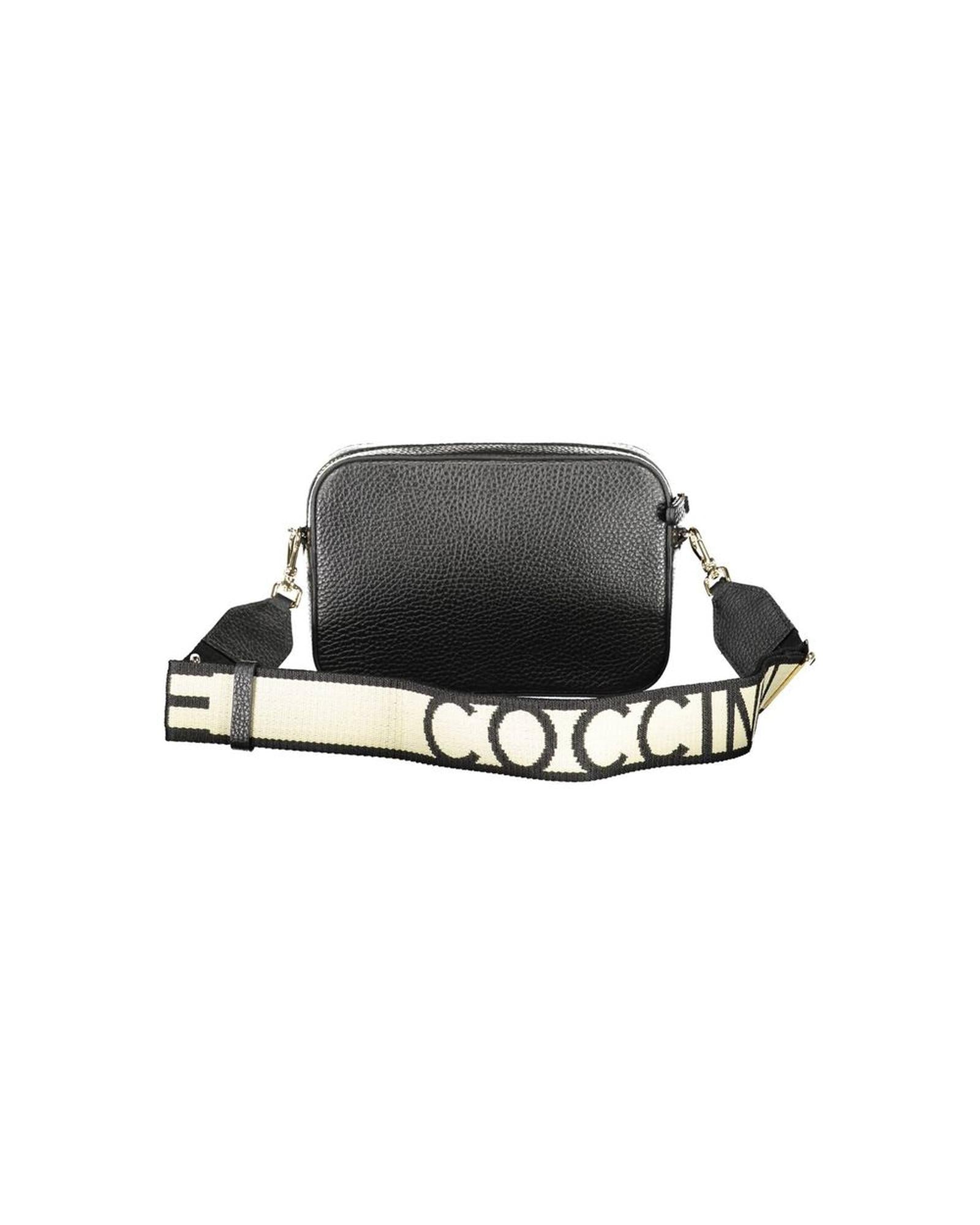 Coccinelle Women's Black Leather Handbag - One Size