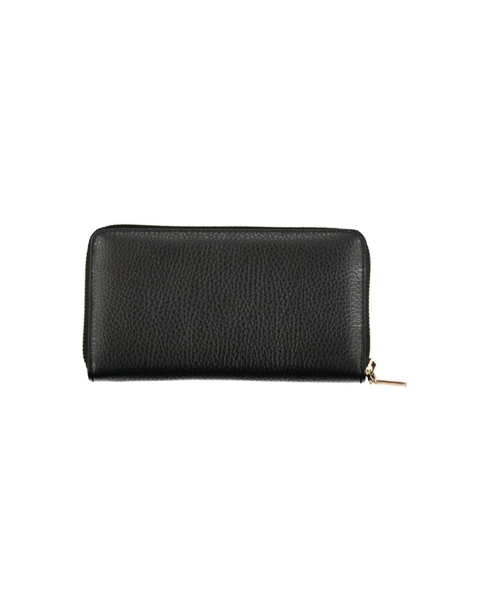 Coccinelle Women's Black Leather Wallet - One Size