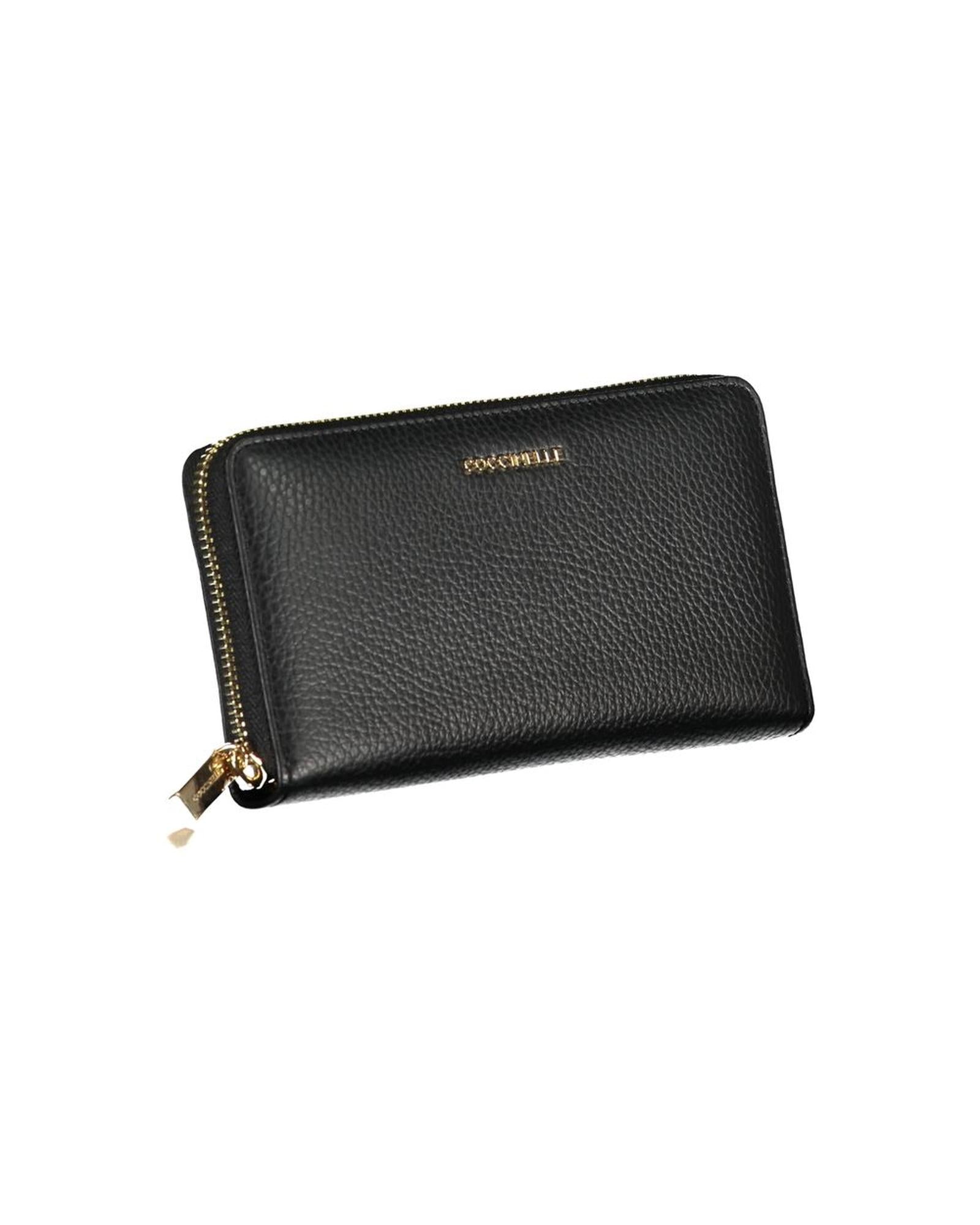 Coccinelle Women's Black Leather Wallet - One Size 3