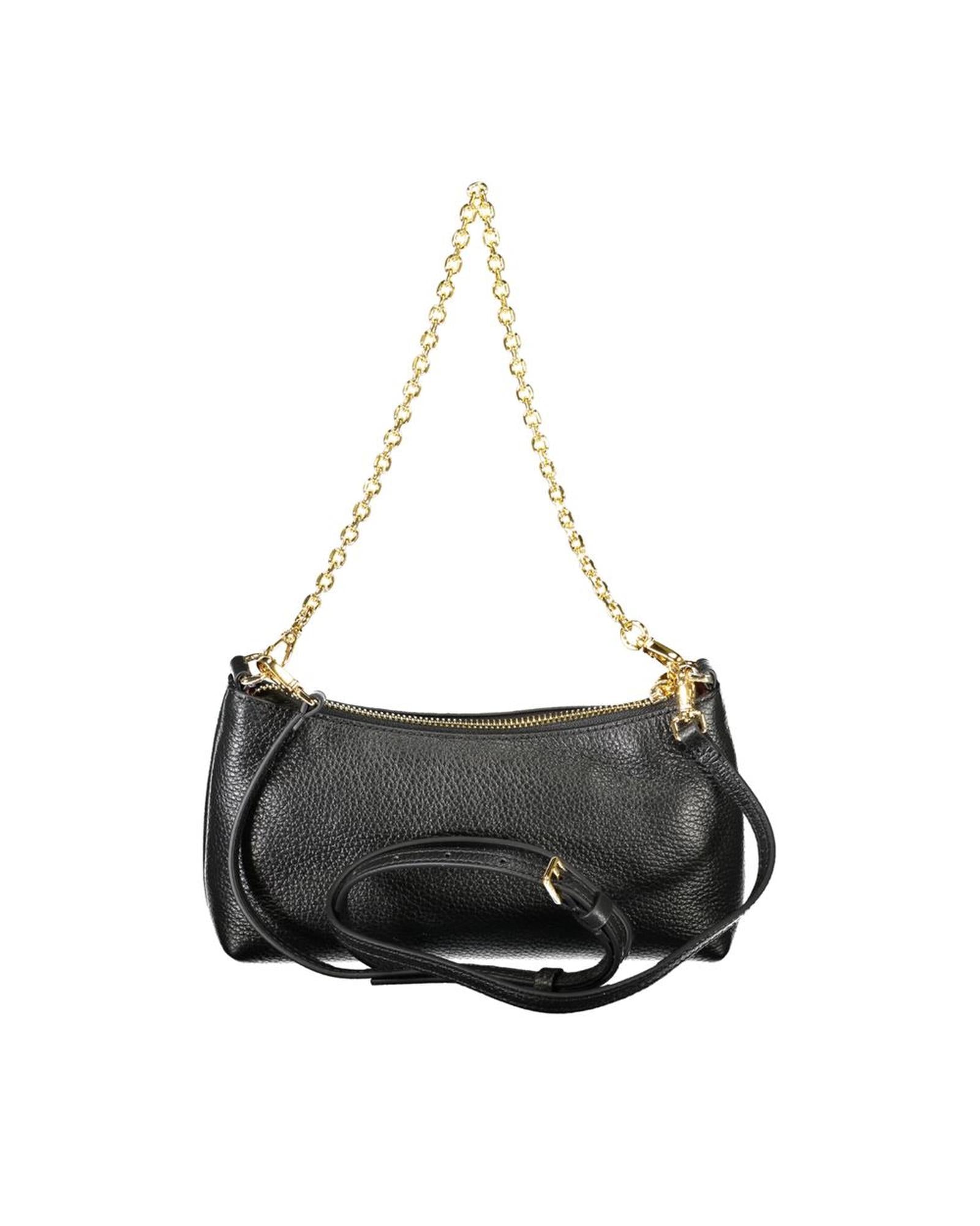 Coccinelle Women's Black Leather Handbag - One Size