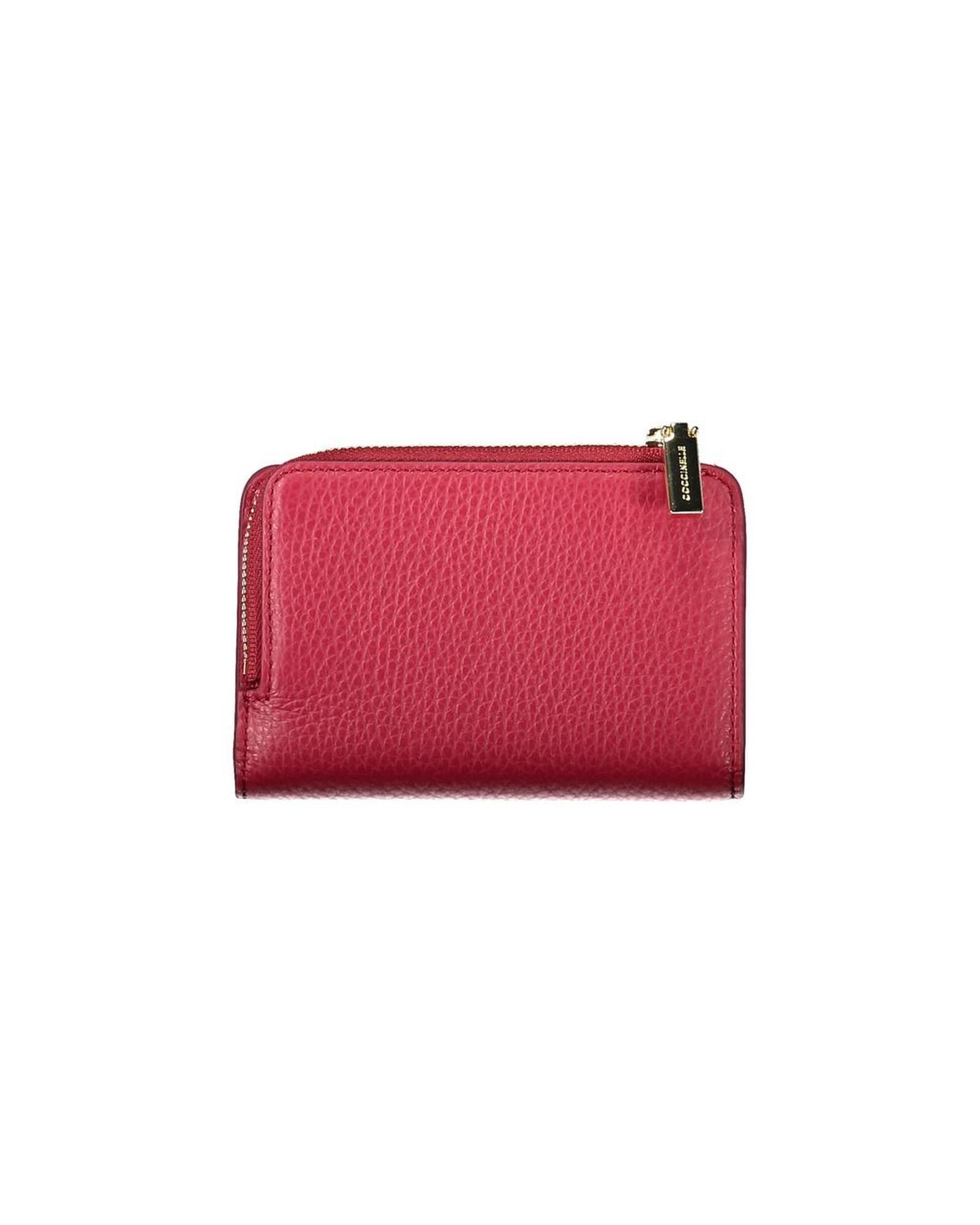Coccinelle Women's Red Leather  Wallet - One Size