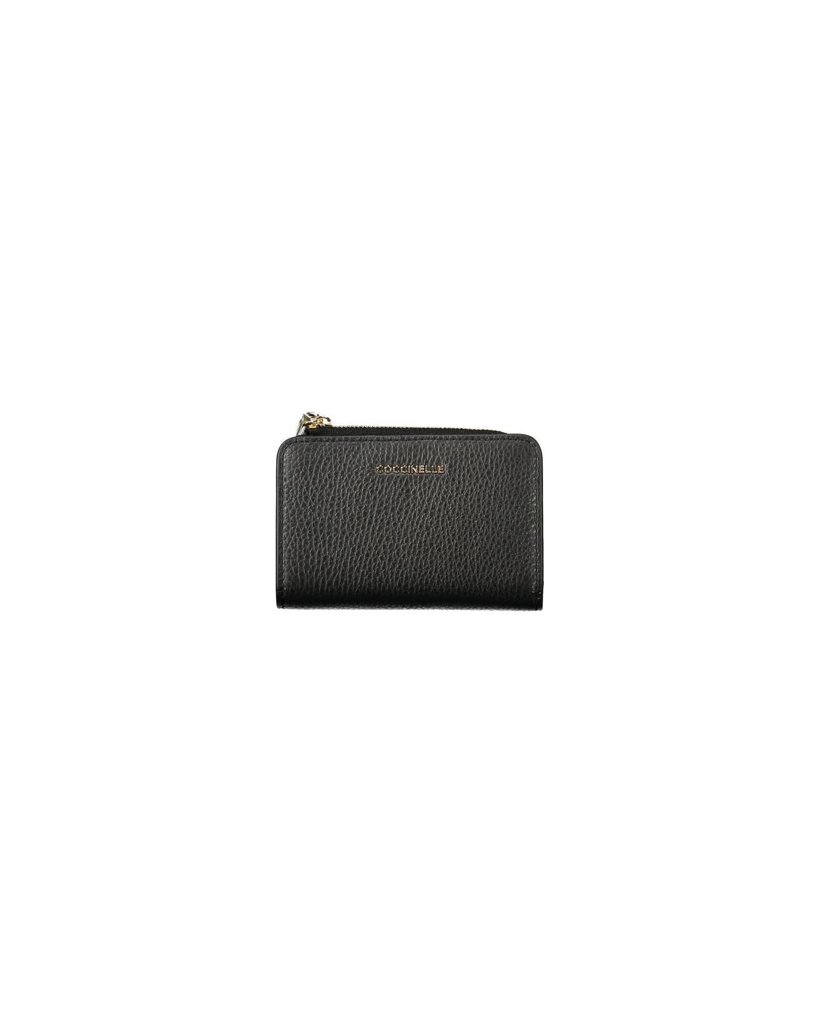 Coccinelle Women's Black Leather  Wallet - One Size