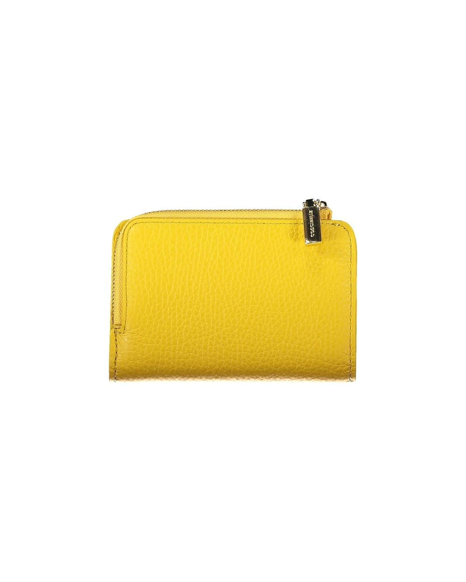 Coccinelle Women's Yellow Leather  Wallet - One Size