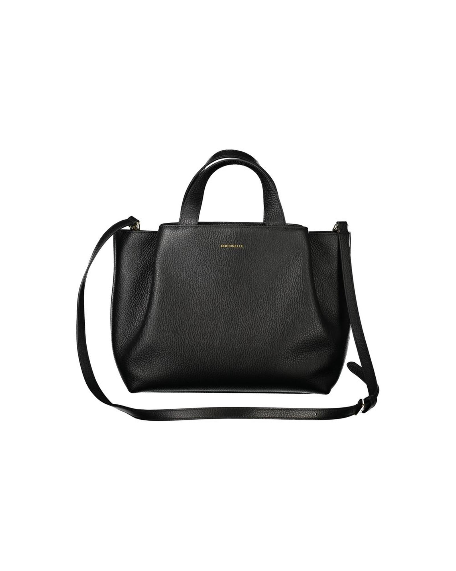 Coccinelle Women's Black Leather  Handbag - One Size