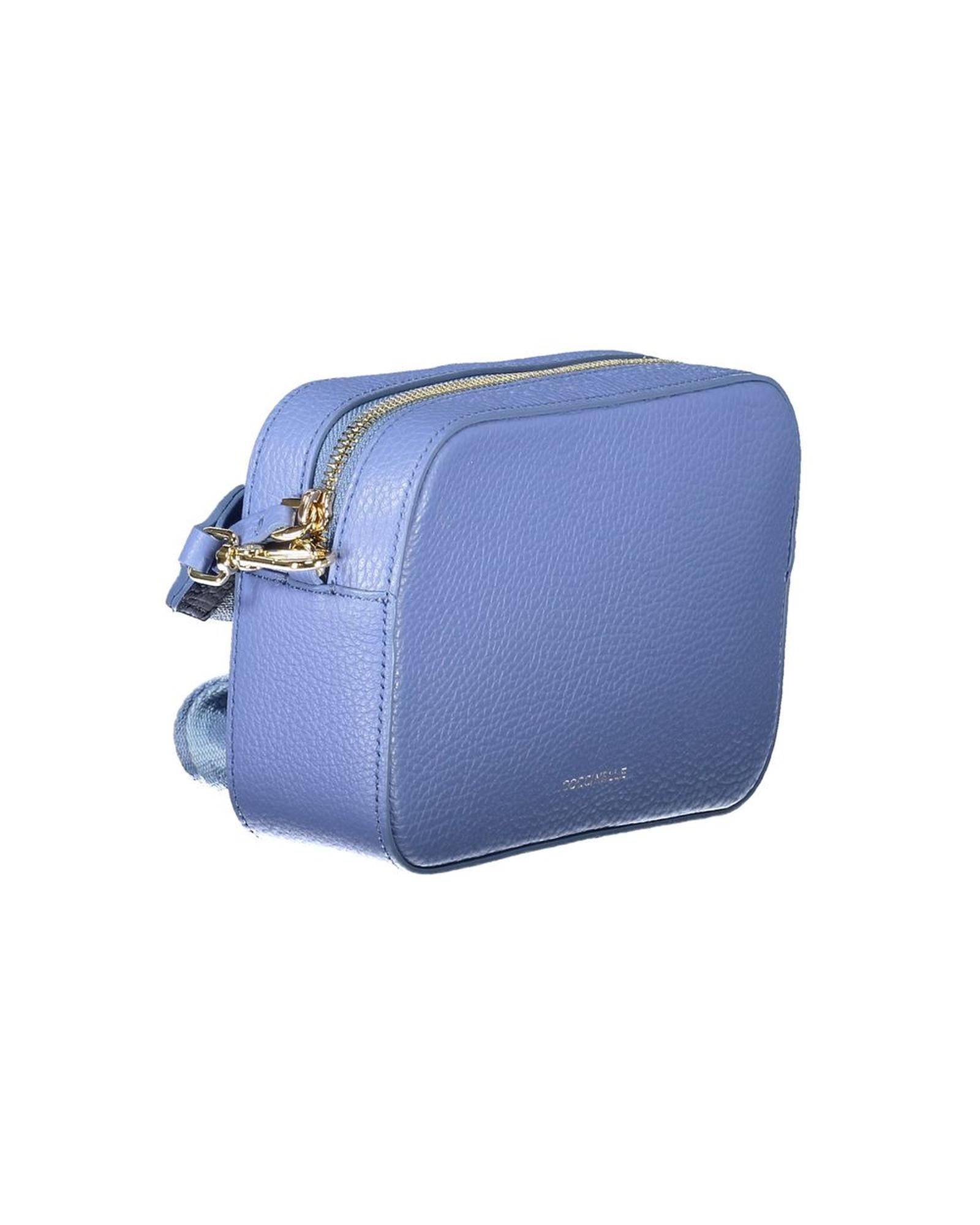 Coccinelle Women's Light Blue Leather  Handbag - One Size 3