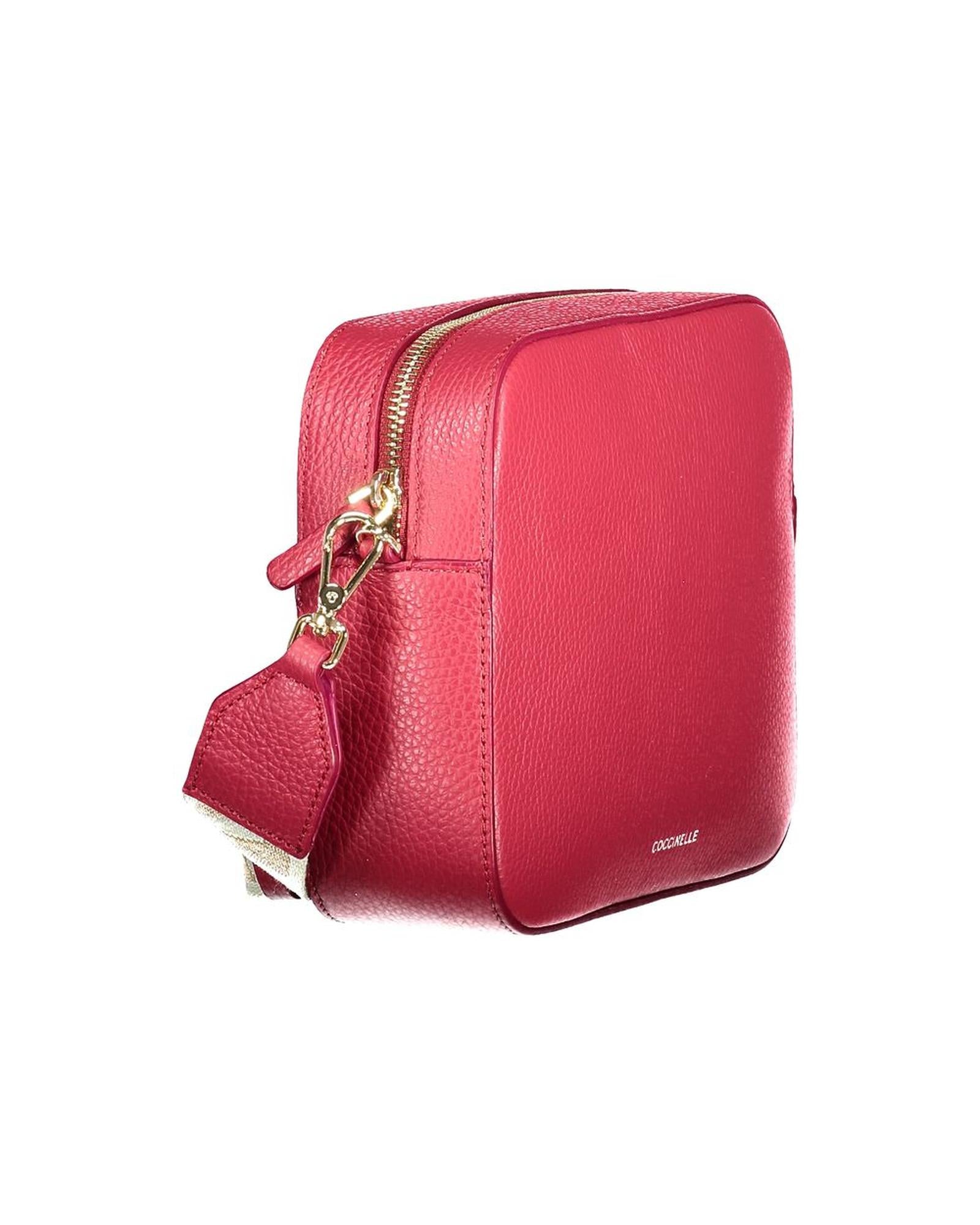 Coccinelle Women's Red Leather  Handbag - One Size 3