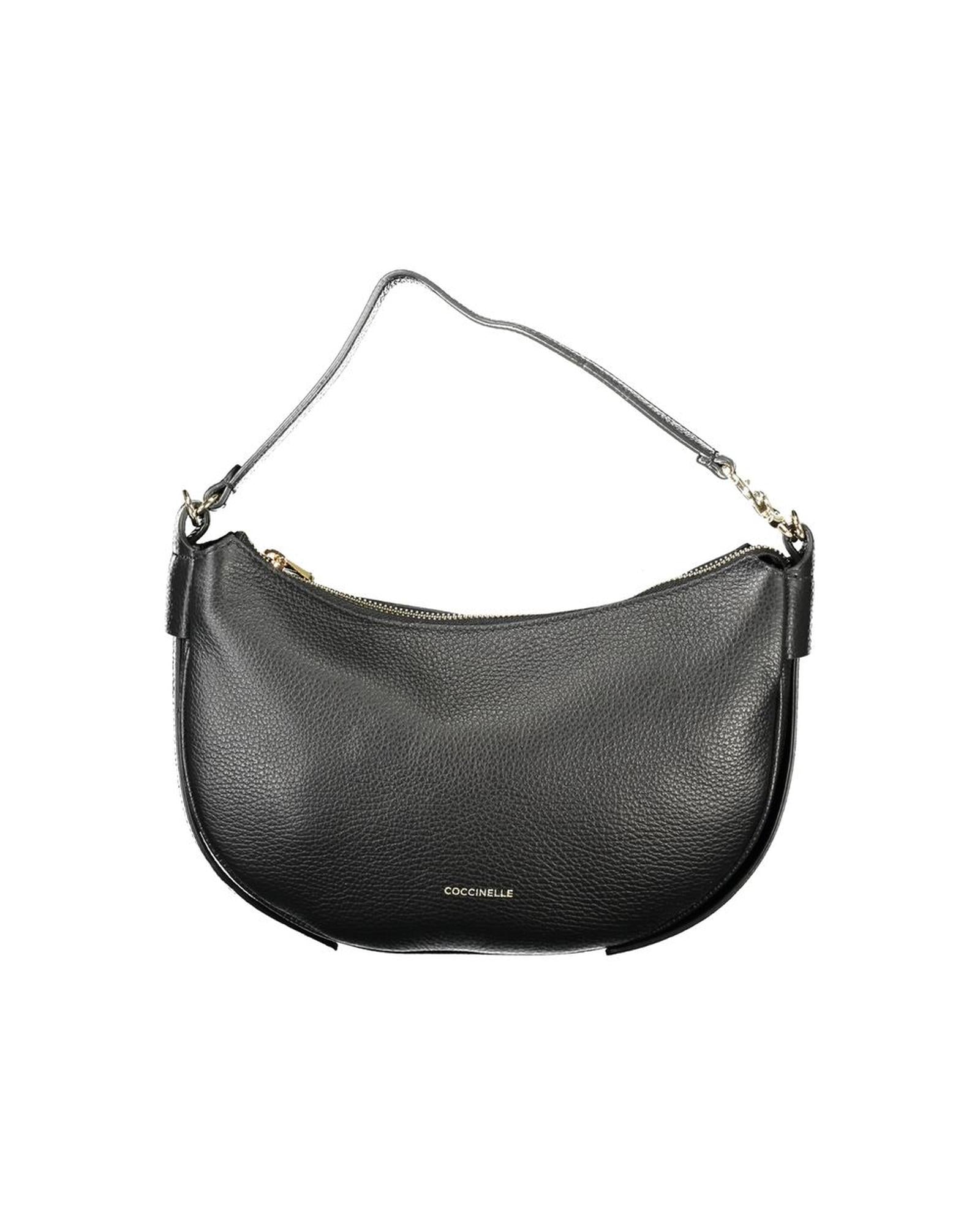 Coccinelle Women's Black Leather Handbag - One Size