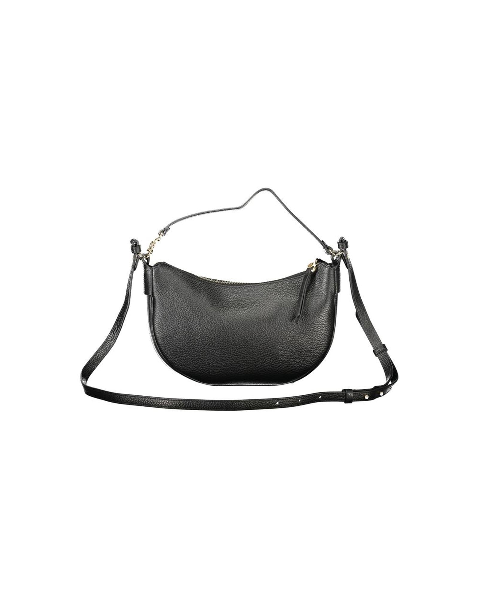 Coccinelle Women's Black Leather Handbag - One Size