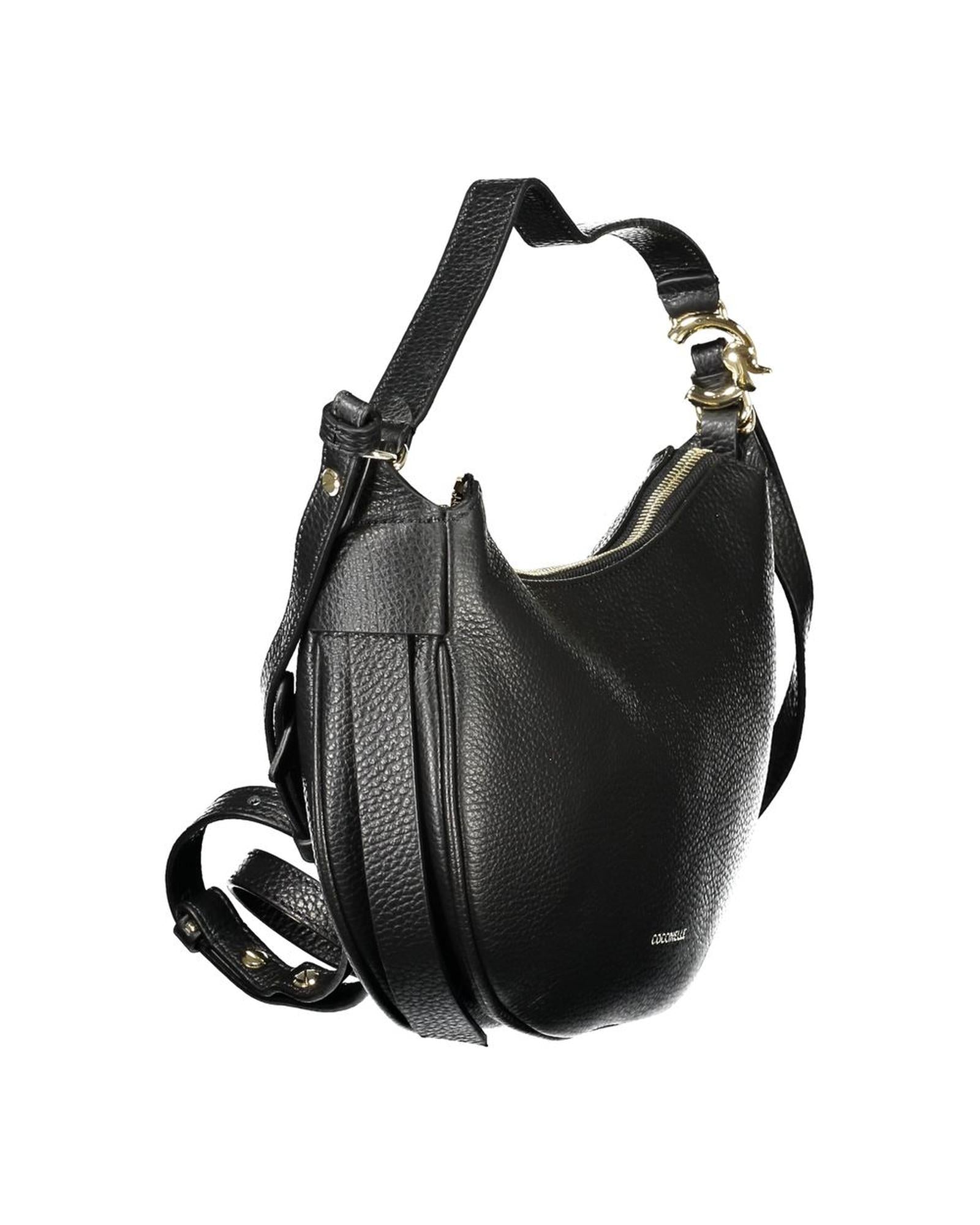 Coccinelle Women's Black Leather Handbag - One Size 3