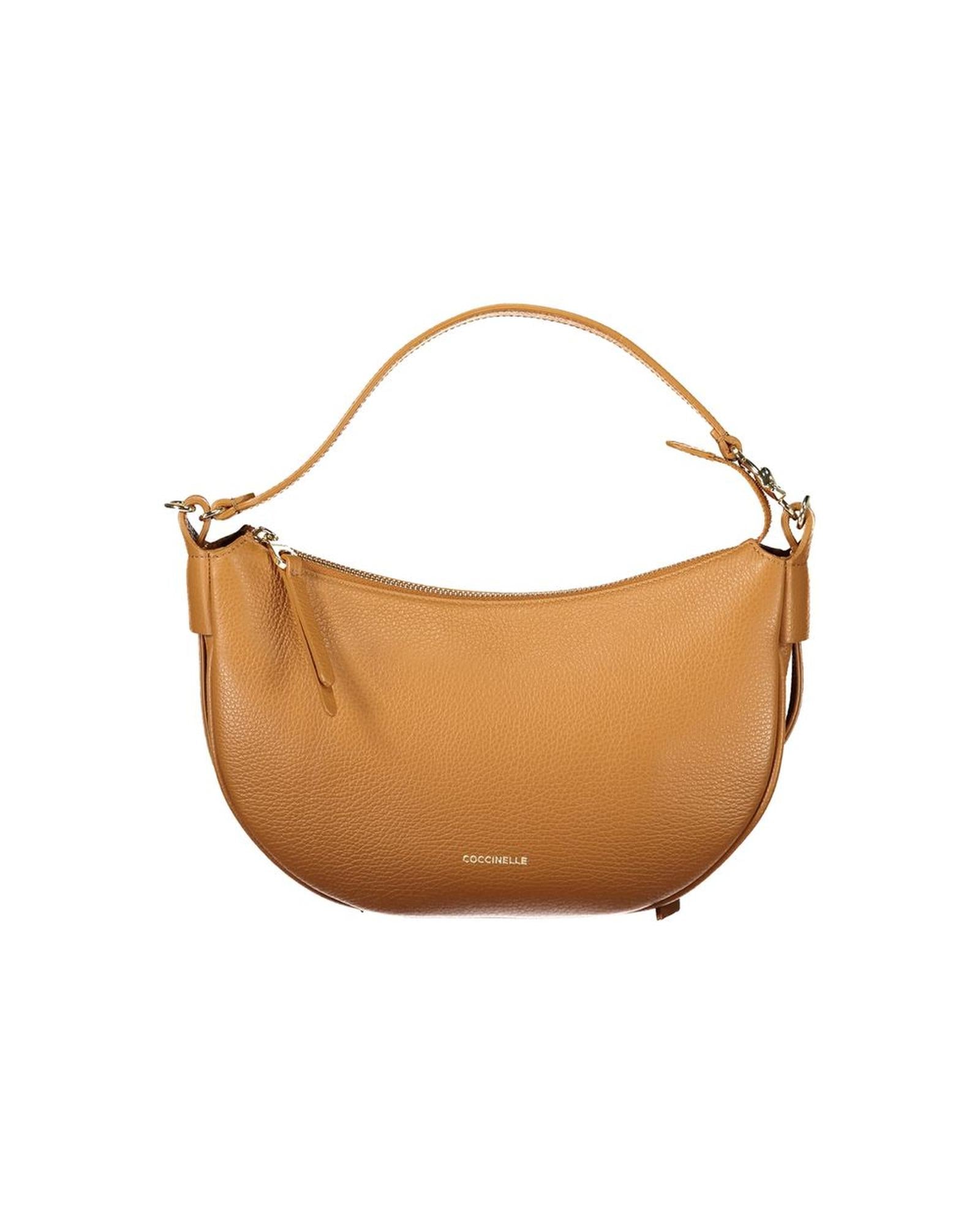 Coccinelle Women's Brown Leather Handbag - One Size