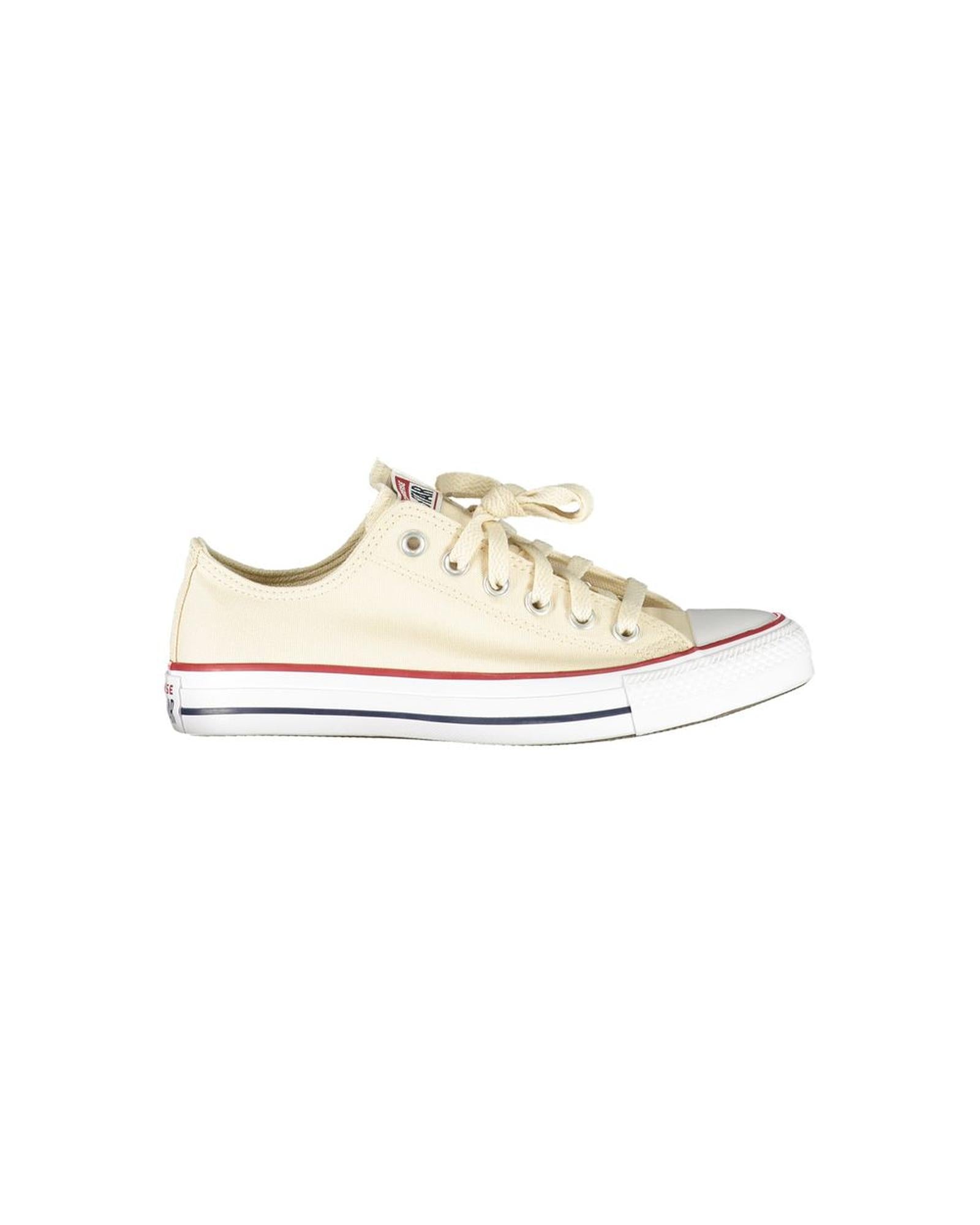 Converse Men's Beige Polyester  Sneaker - 44 EU