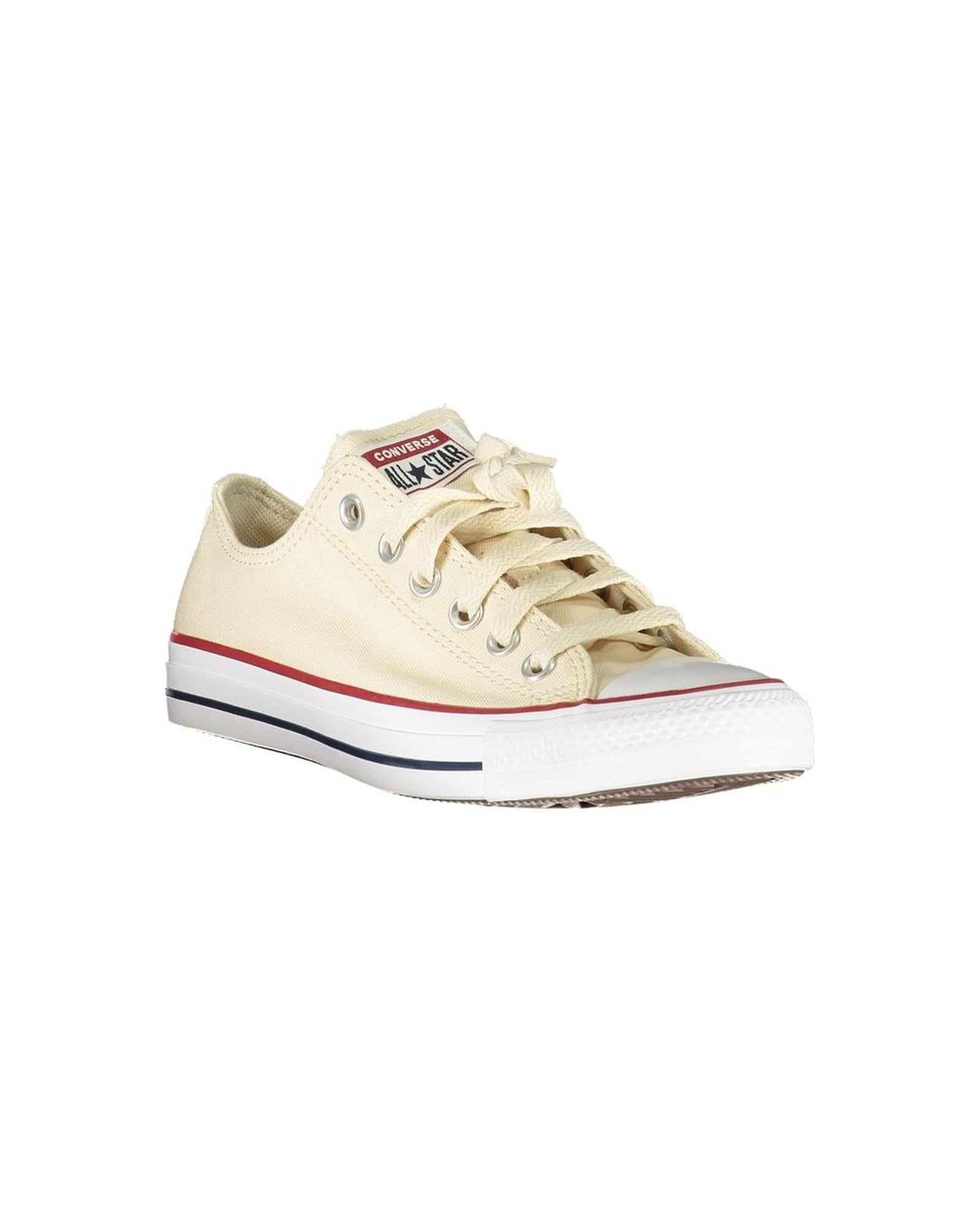Converse Men's Beige Polyester  Sneaker - 44 EU