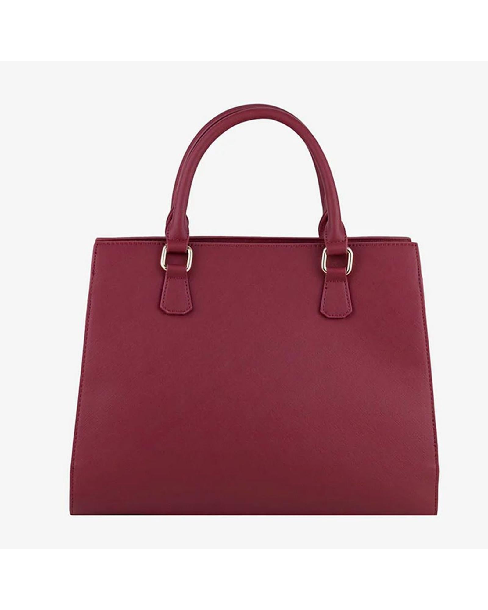 CRISTINAEFFE Women's Red Artificial Leather Crossbody Bag - One Size