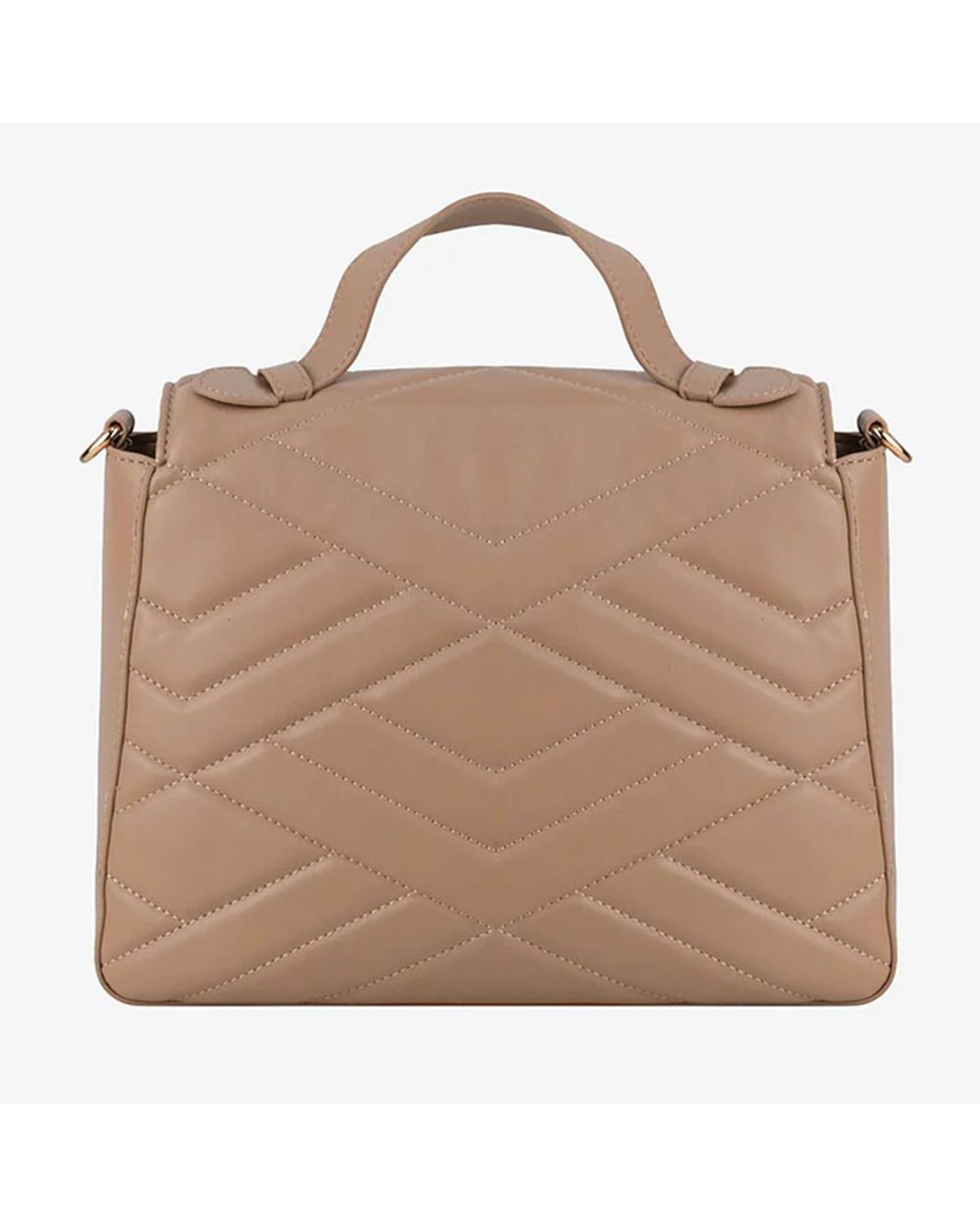 CRISTINAEFFE Women's Beige Artificial Leather Crossbody Bag - One Size 3
