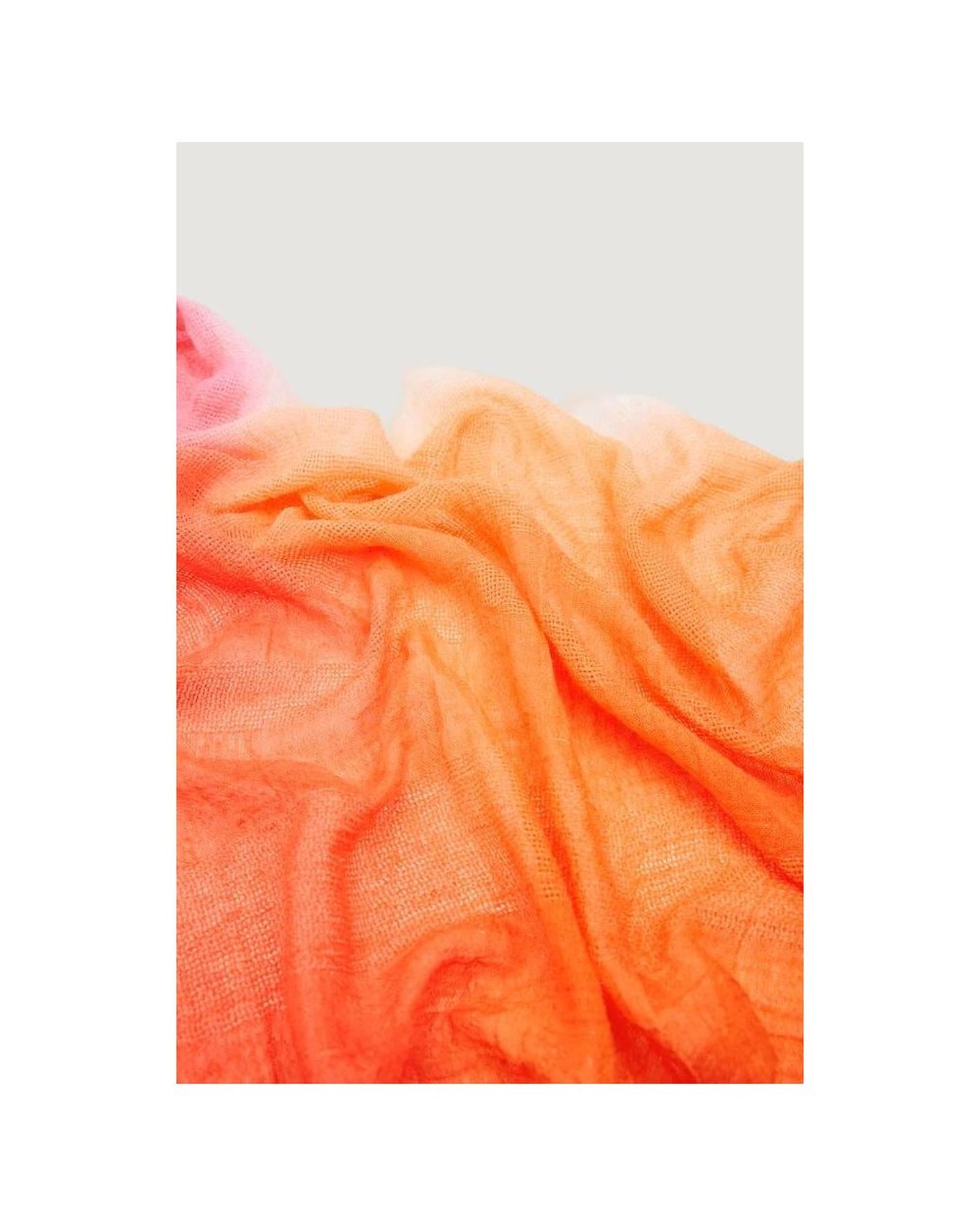 Desigual Women's Orange Polyester Scarf - One Size 4
