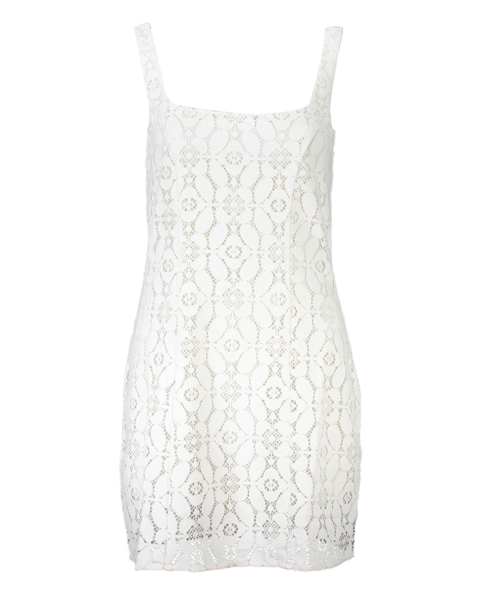 Desigual Women's White Polyester Dress - M
