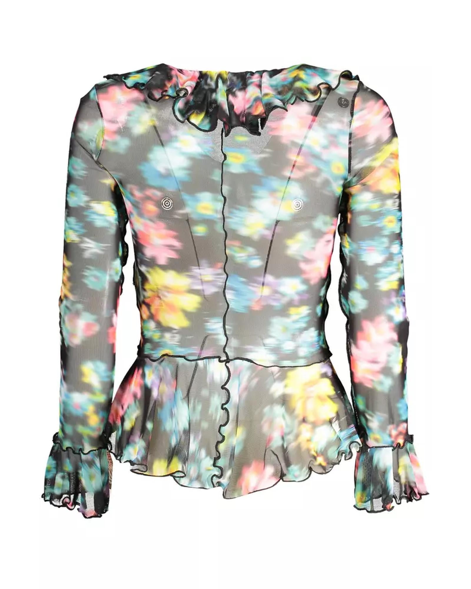Desigual Women's Black Polyester Tops & T-Shirt - M