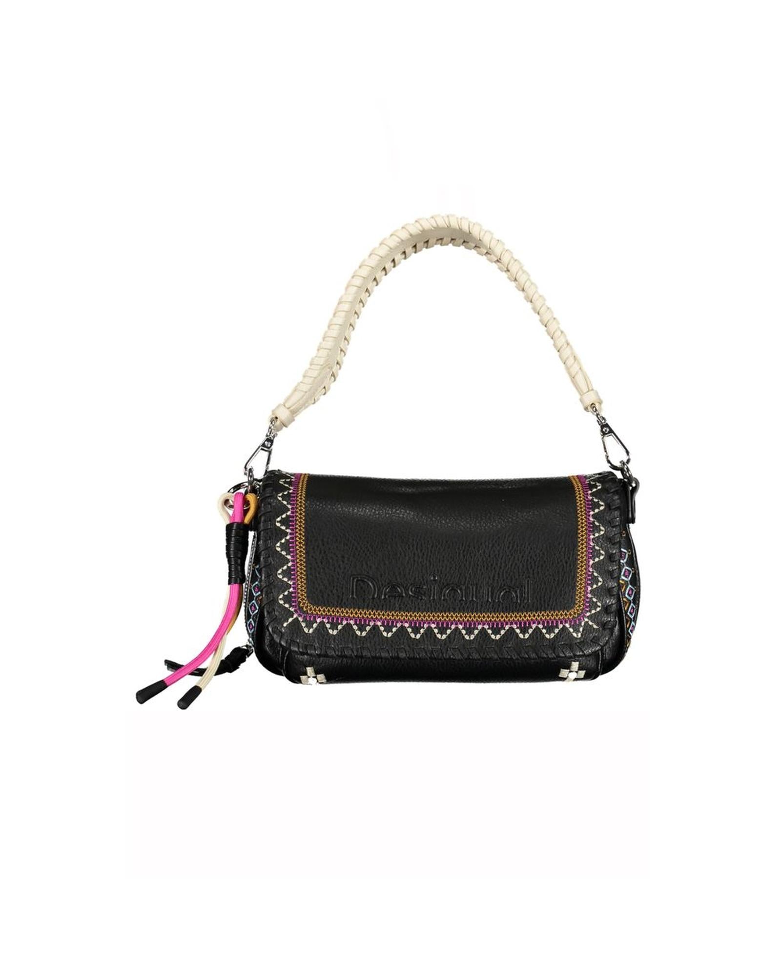 Desigual Women's Black Polyethylene Handbag - One Size