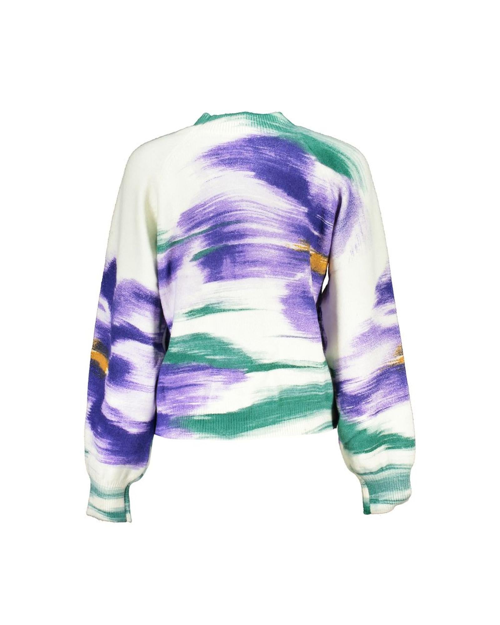 Desigual Women's White Elastane Sweater - XL