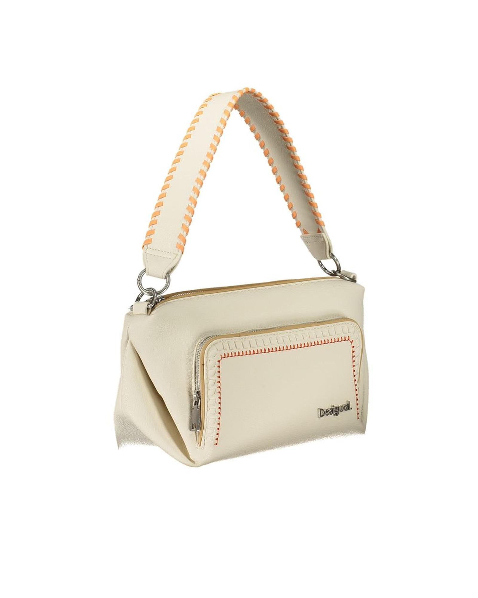 Desigual Women's White Polyethylene Handbag - One Size 3
