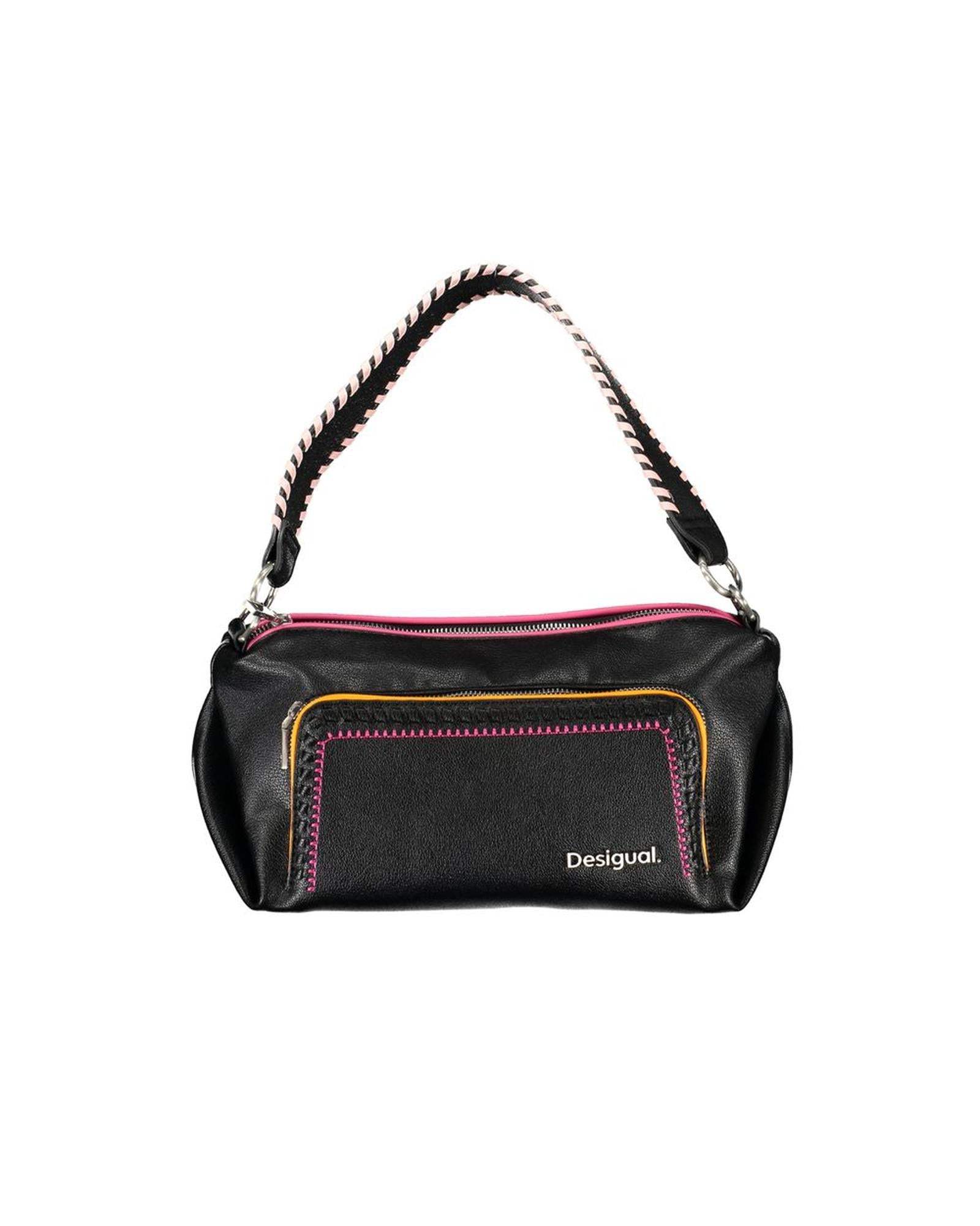 Desigual Women's Black Polyethylene Handbag - One Size