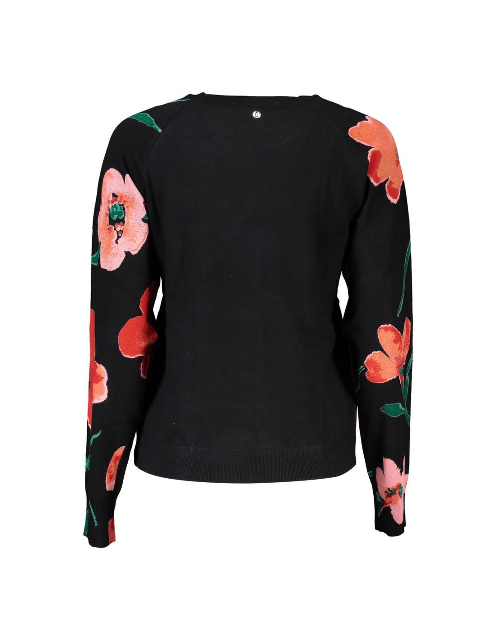 Desigual Women's Black Viscose Sweater - S