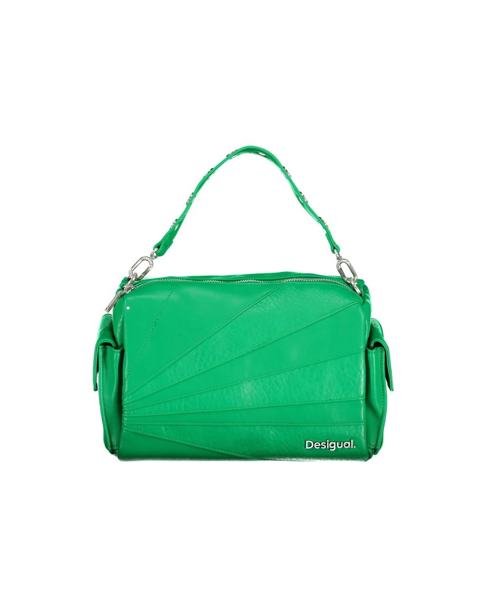 Desigual Women's Green Polyethylene Handbag - One Size