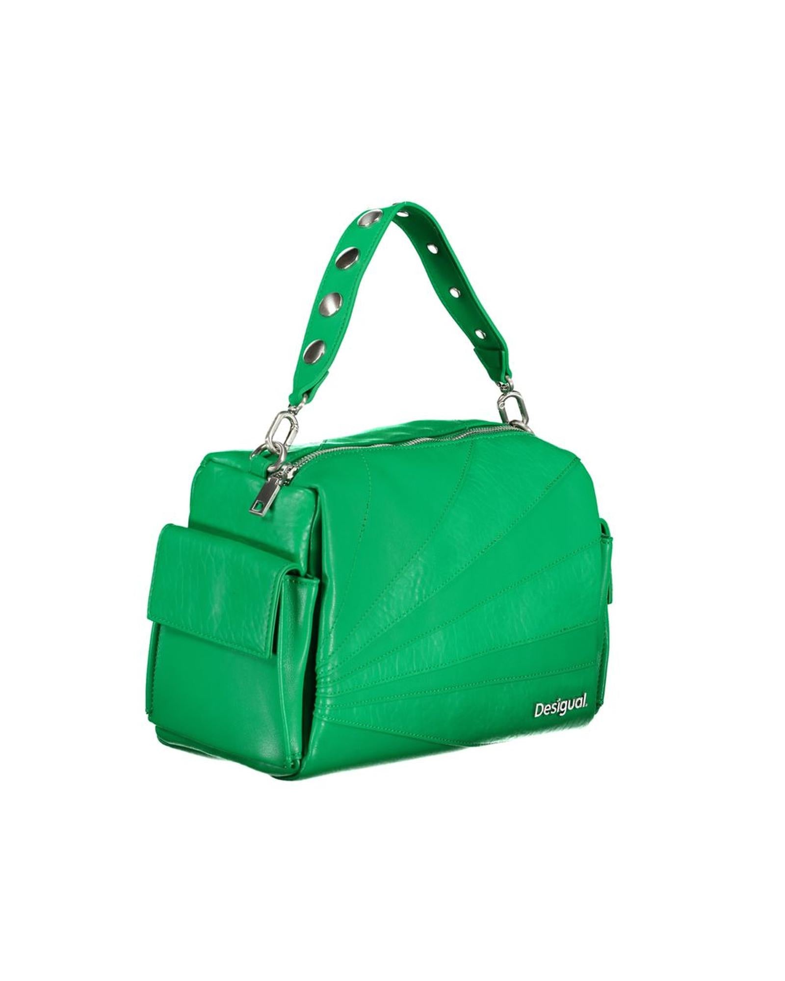 Desigual Women's Green Polyethylene Handbag - One Size 3