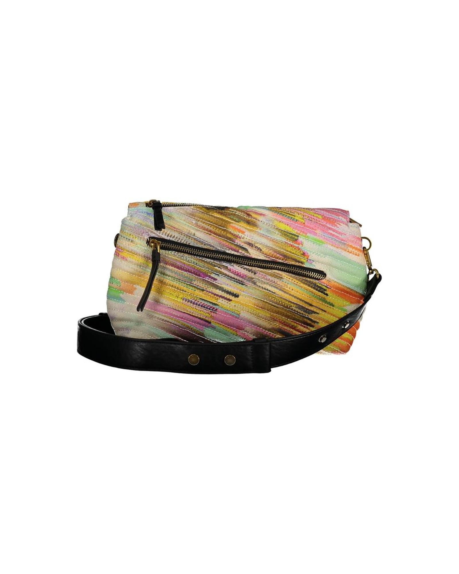 Desigual Women's Yellow Polyester Handbag - One Size