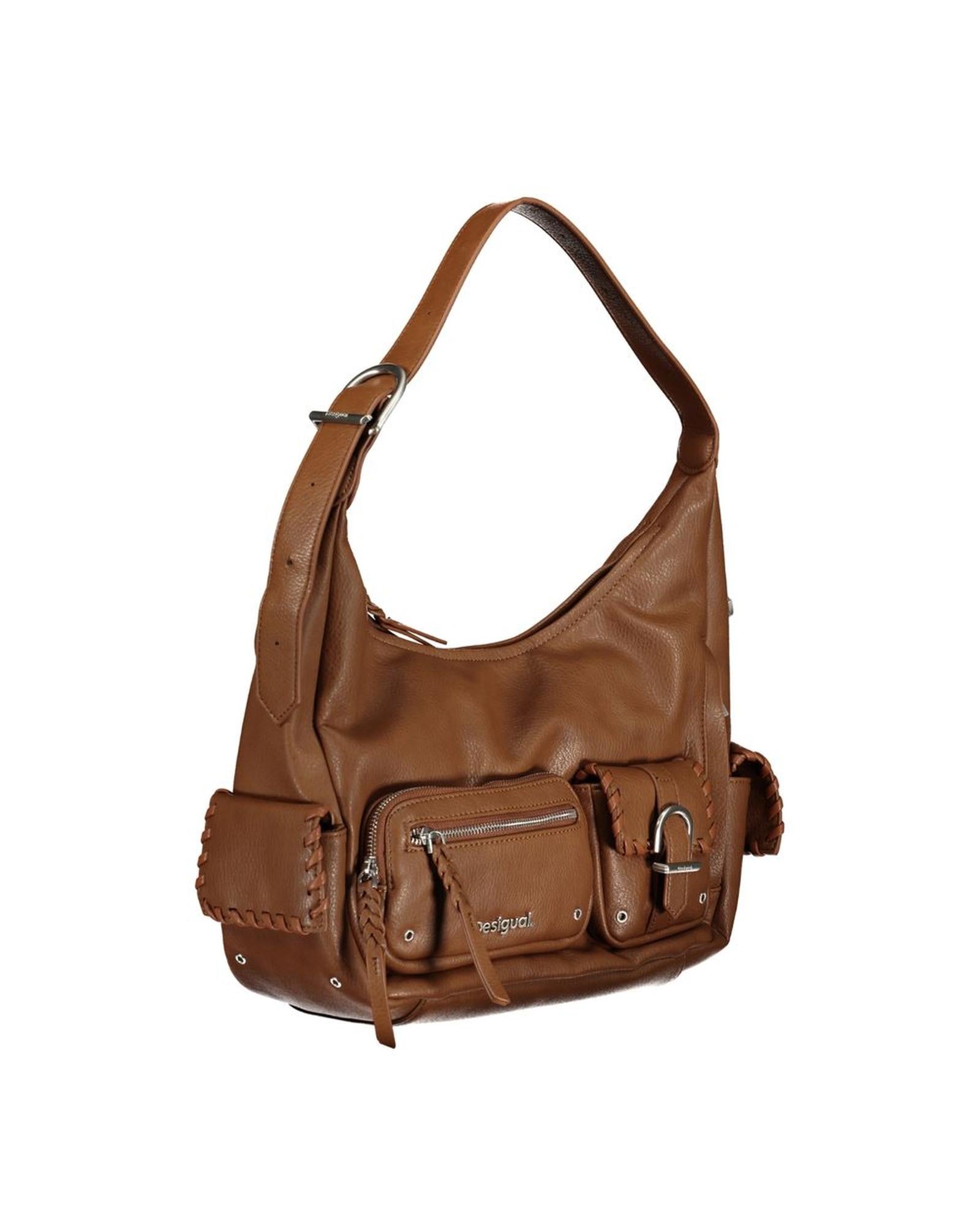 Desigual Women's Brown Polyethylene Handbag - One Size 3