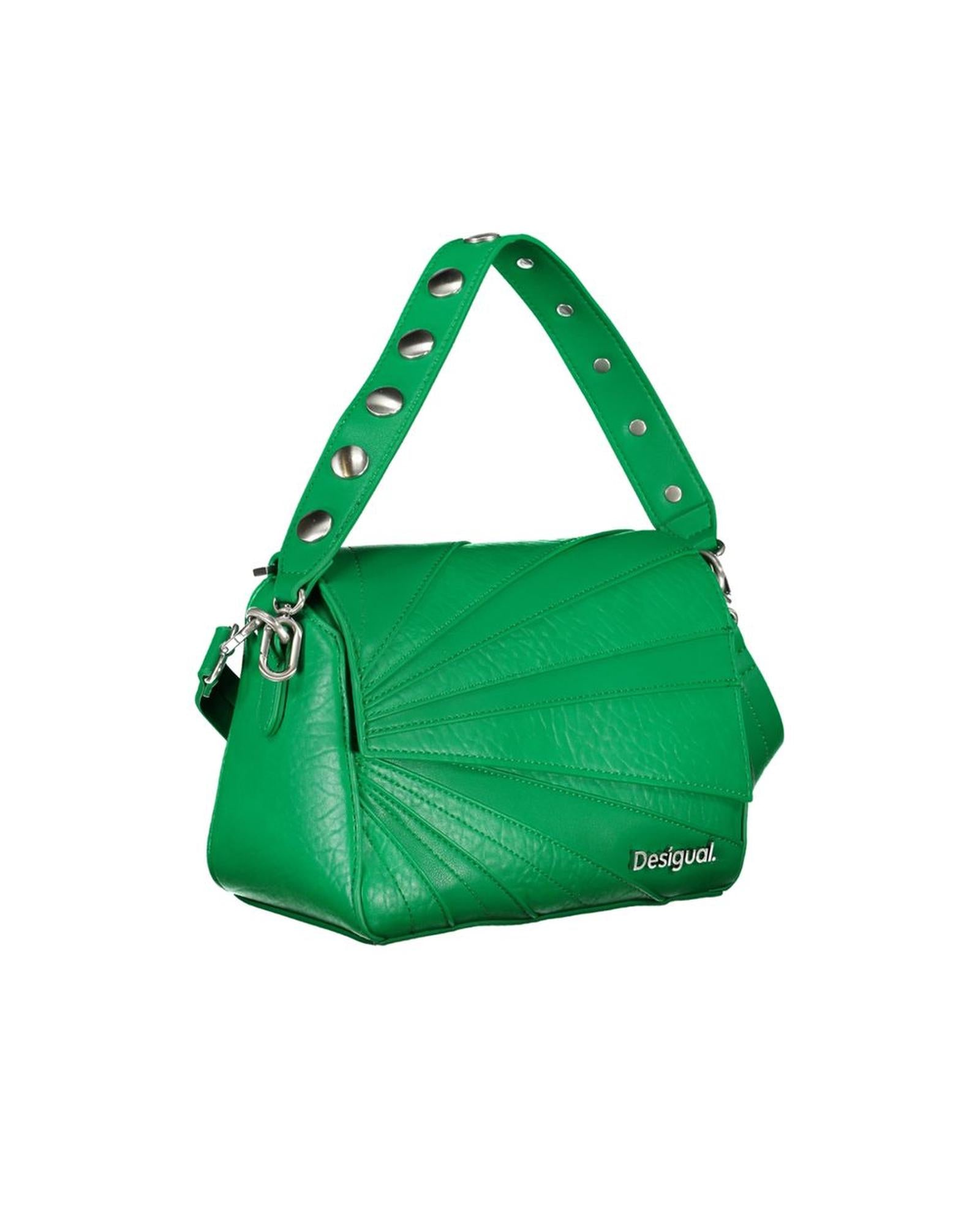 Desigual Women's Green Polyethylene Handbag - One Size 3