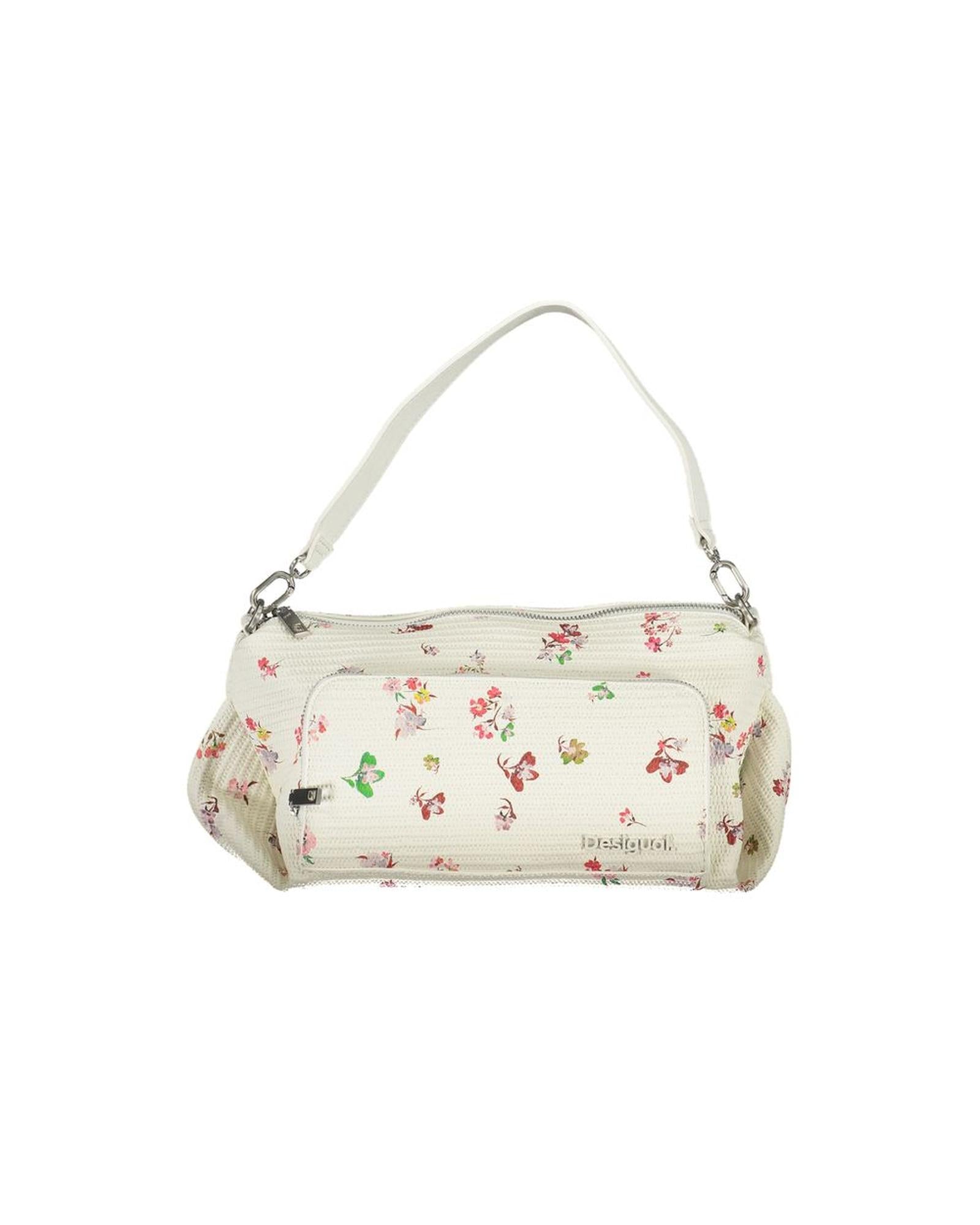 Desigual Women's White Polyethylene Handbag - One Size