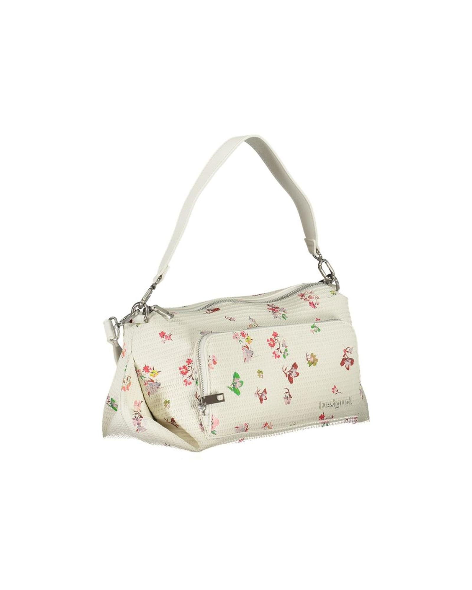 Desigual Women's White Polyethylene Handbag - One Size 3