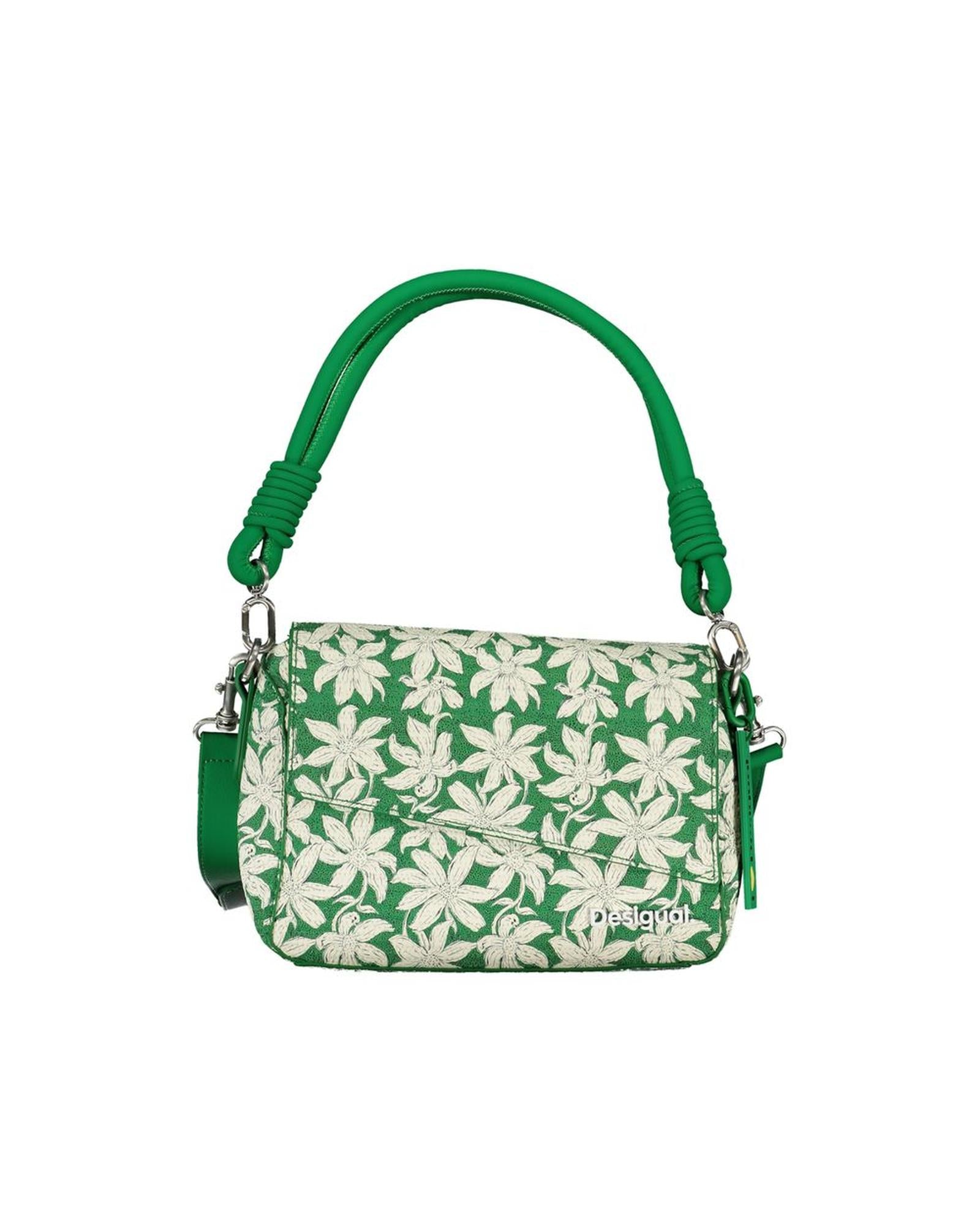 Desigual Women's Green Polyethylene Handbag - One Size