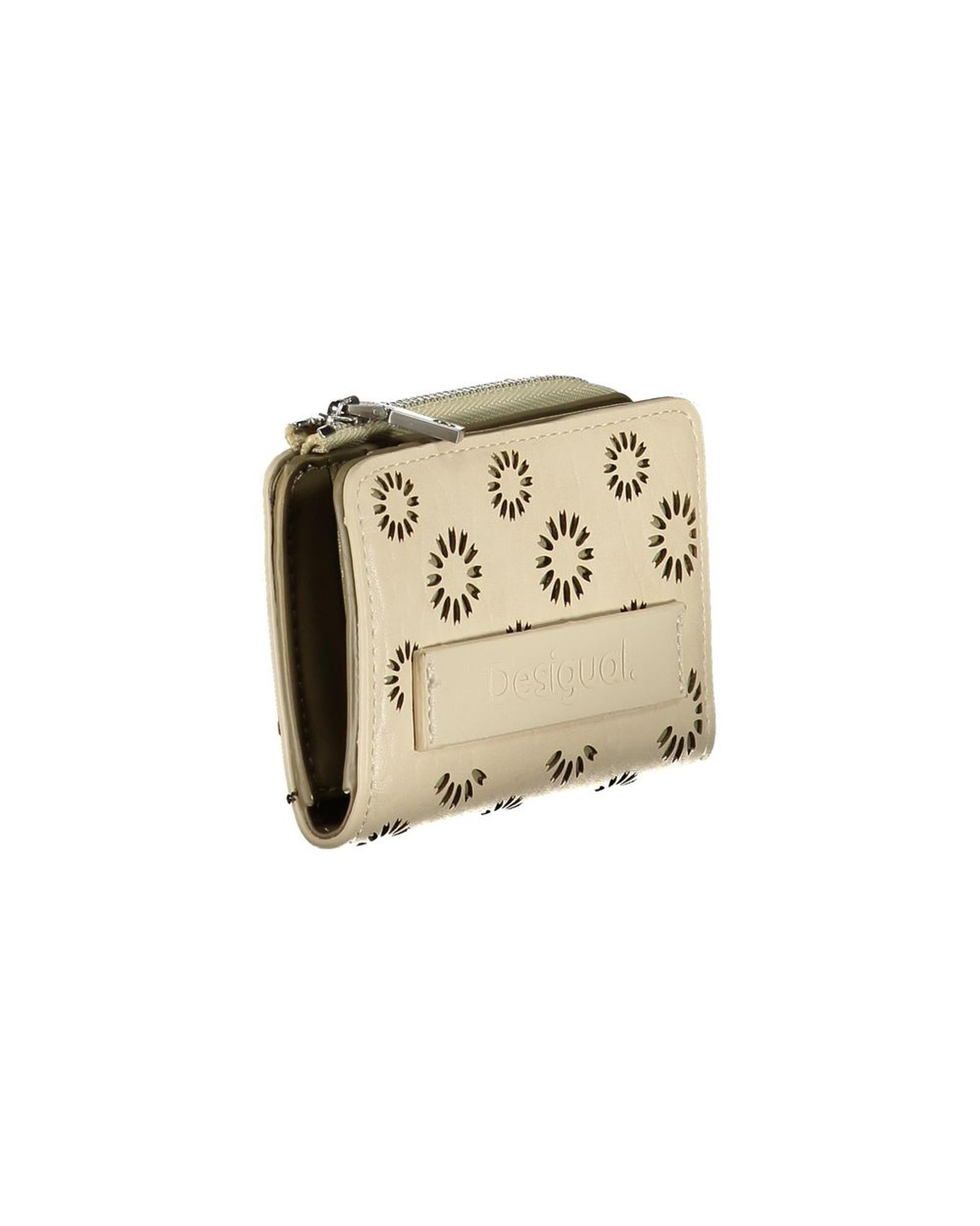 Desigual Women's Beige Polyethylene Wallet - One Size