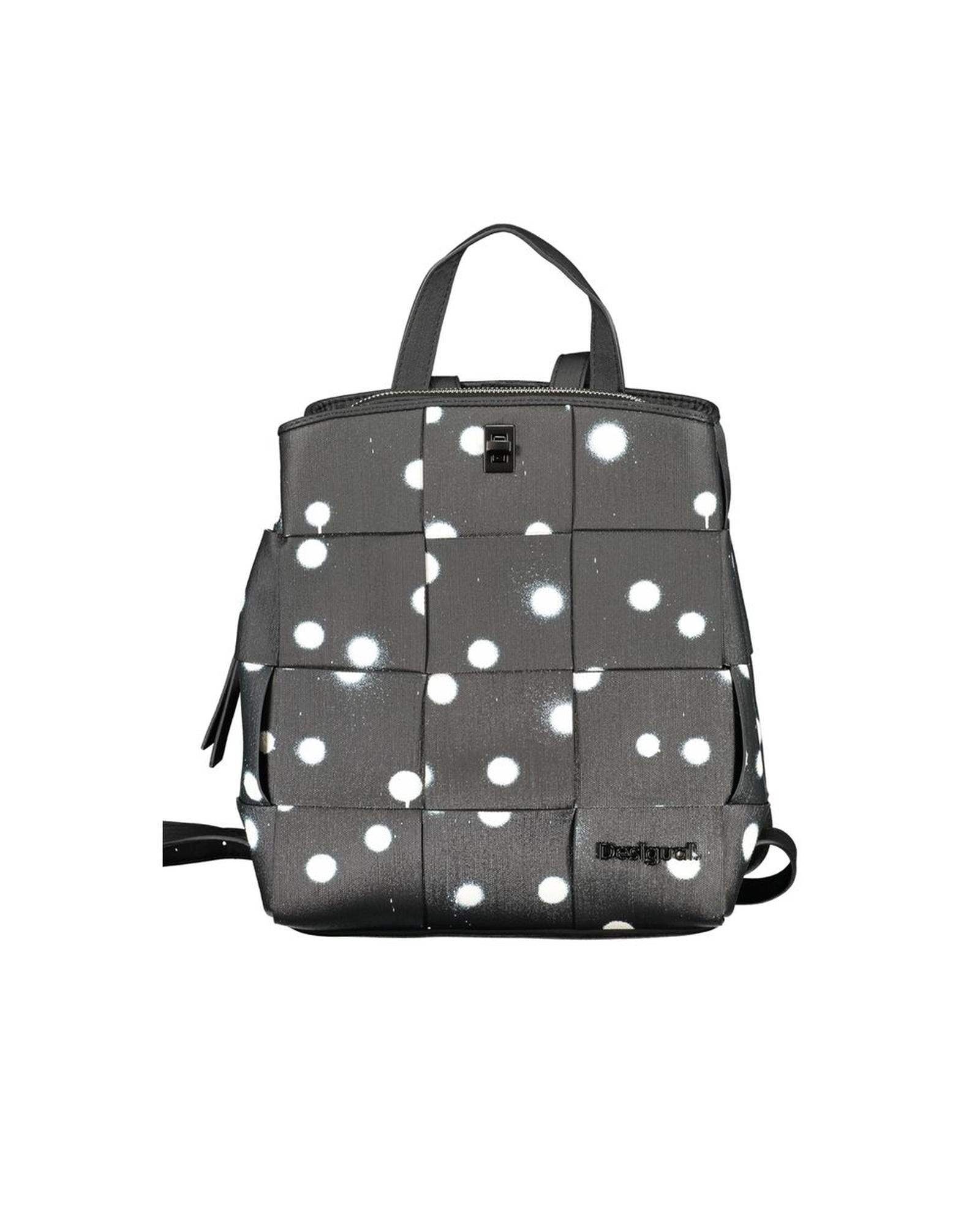 Desigual Women's Black Polyethylene Backpack - One Size