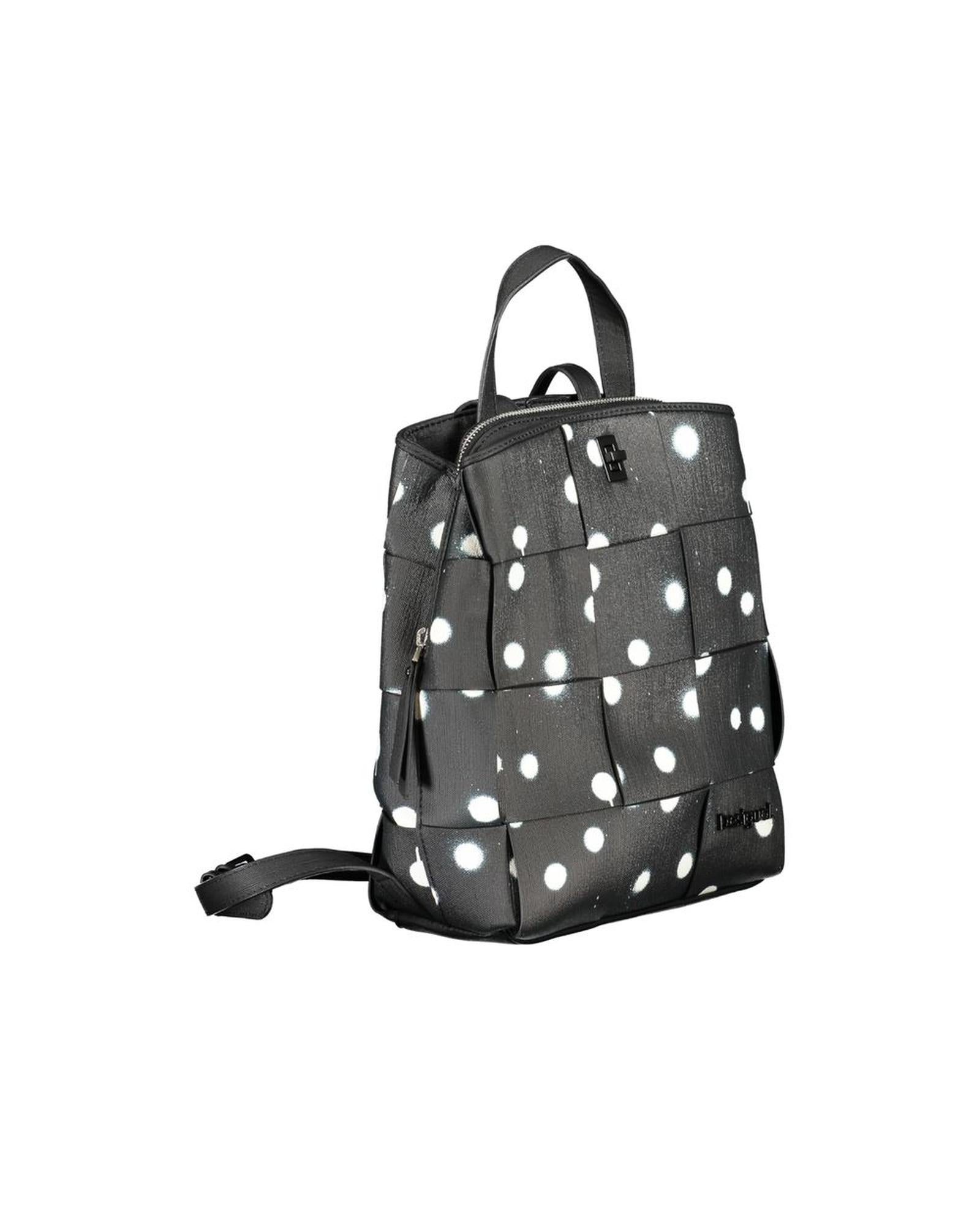 Desigual Women's Black Polyethylene Backpack - One Size 3