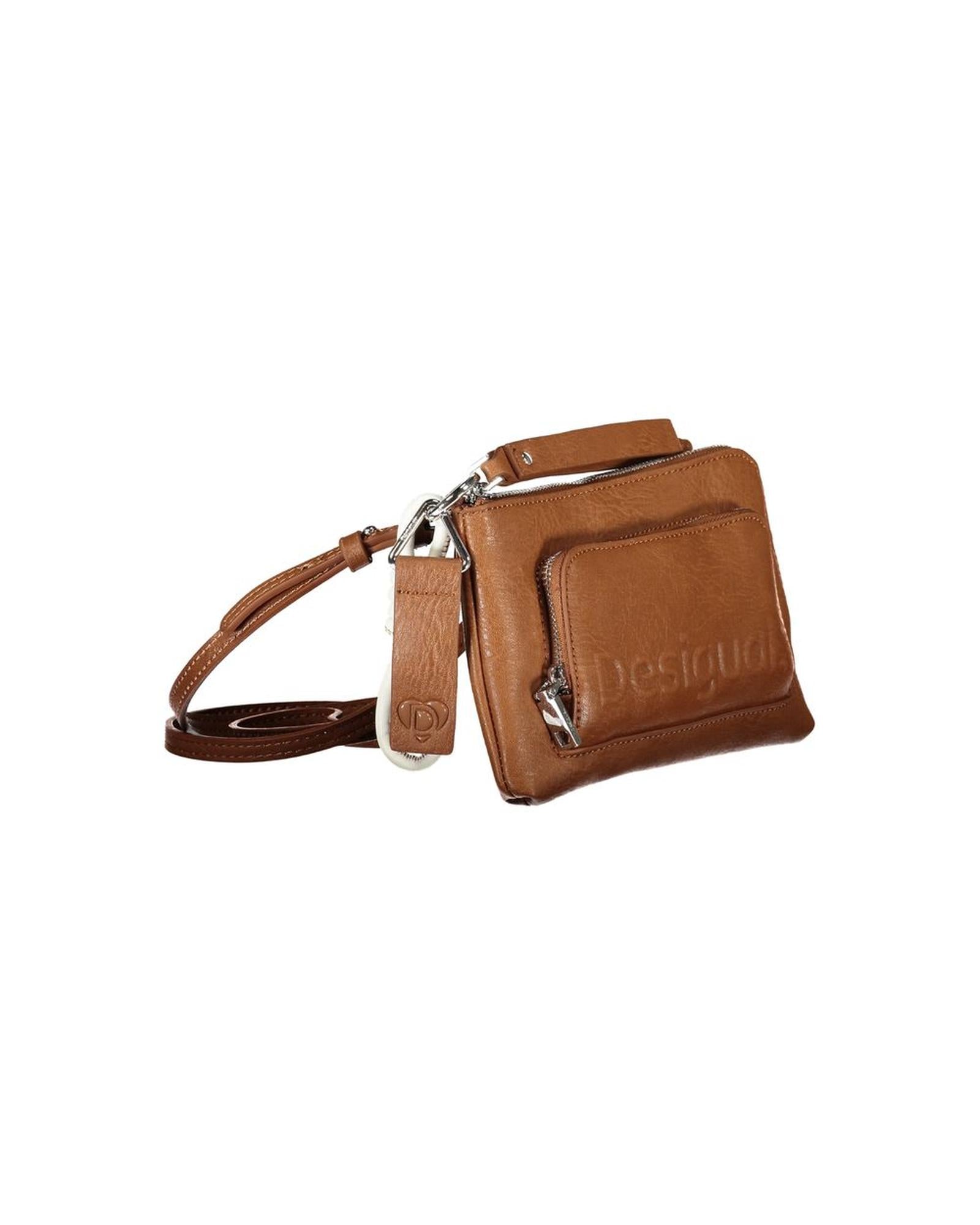 Desigual Women's Brown Polyethylene Handbag - One Size 3