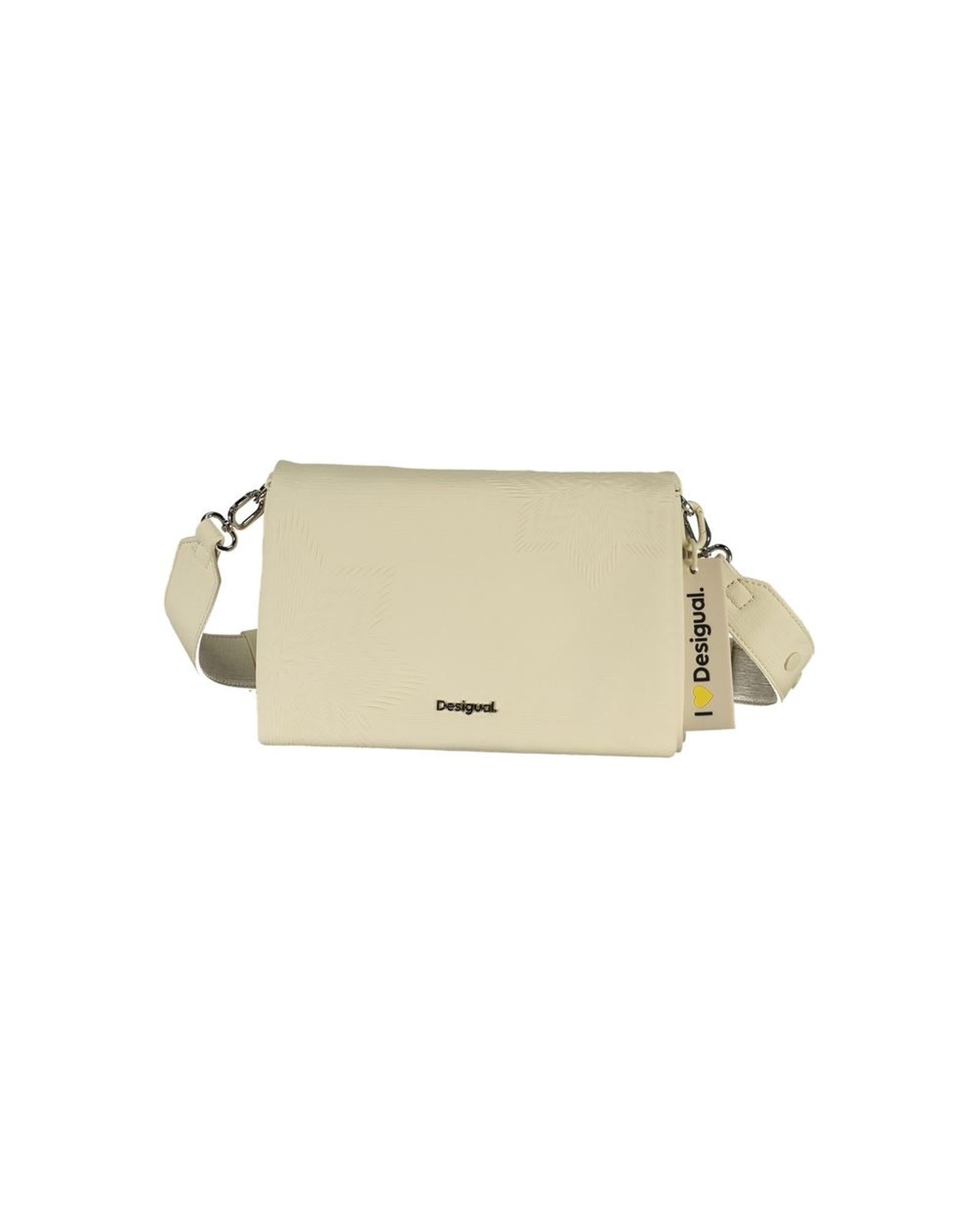 Desigual Women's White Polyethylene Handbag - One Size