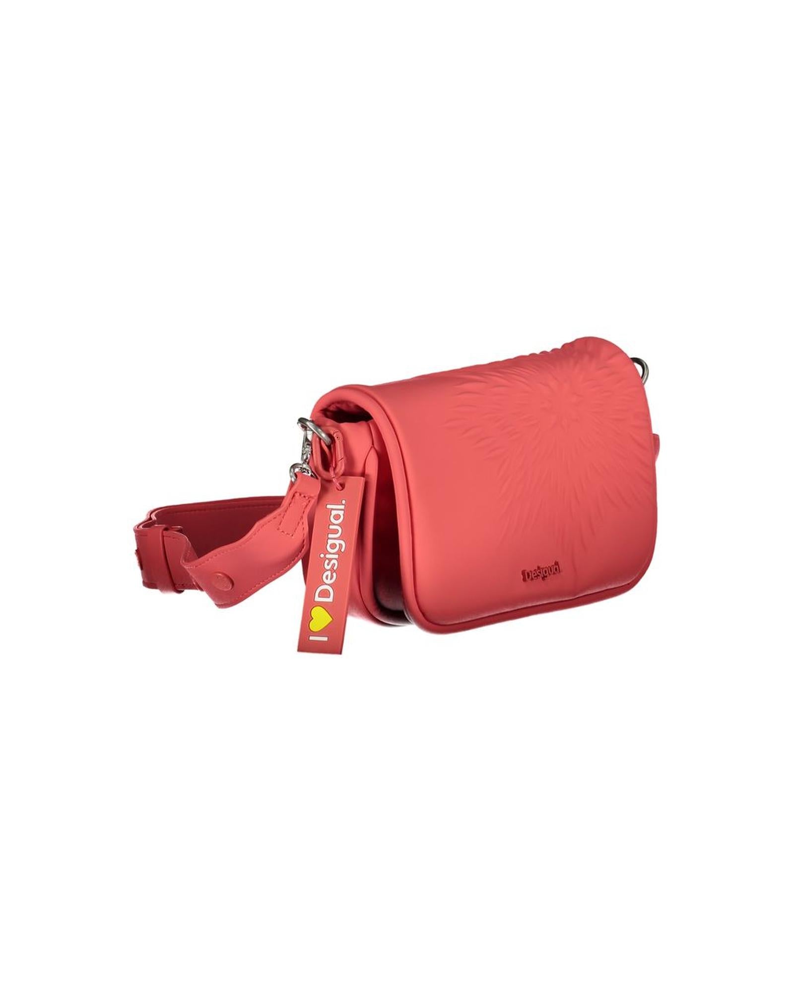 Desigual Women's Pink Polyethylene Handbag - One Size 3