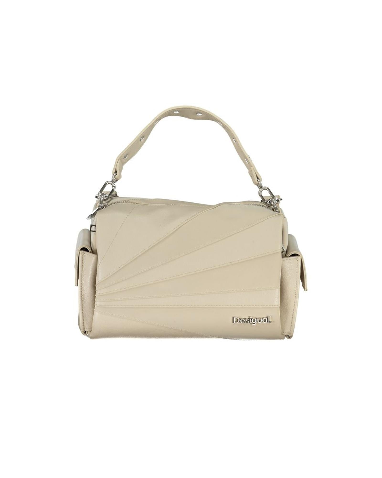 Desigual Women's Beige Polyethylene Handbag - One Size