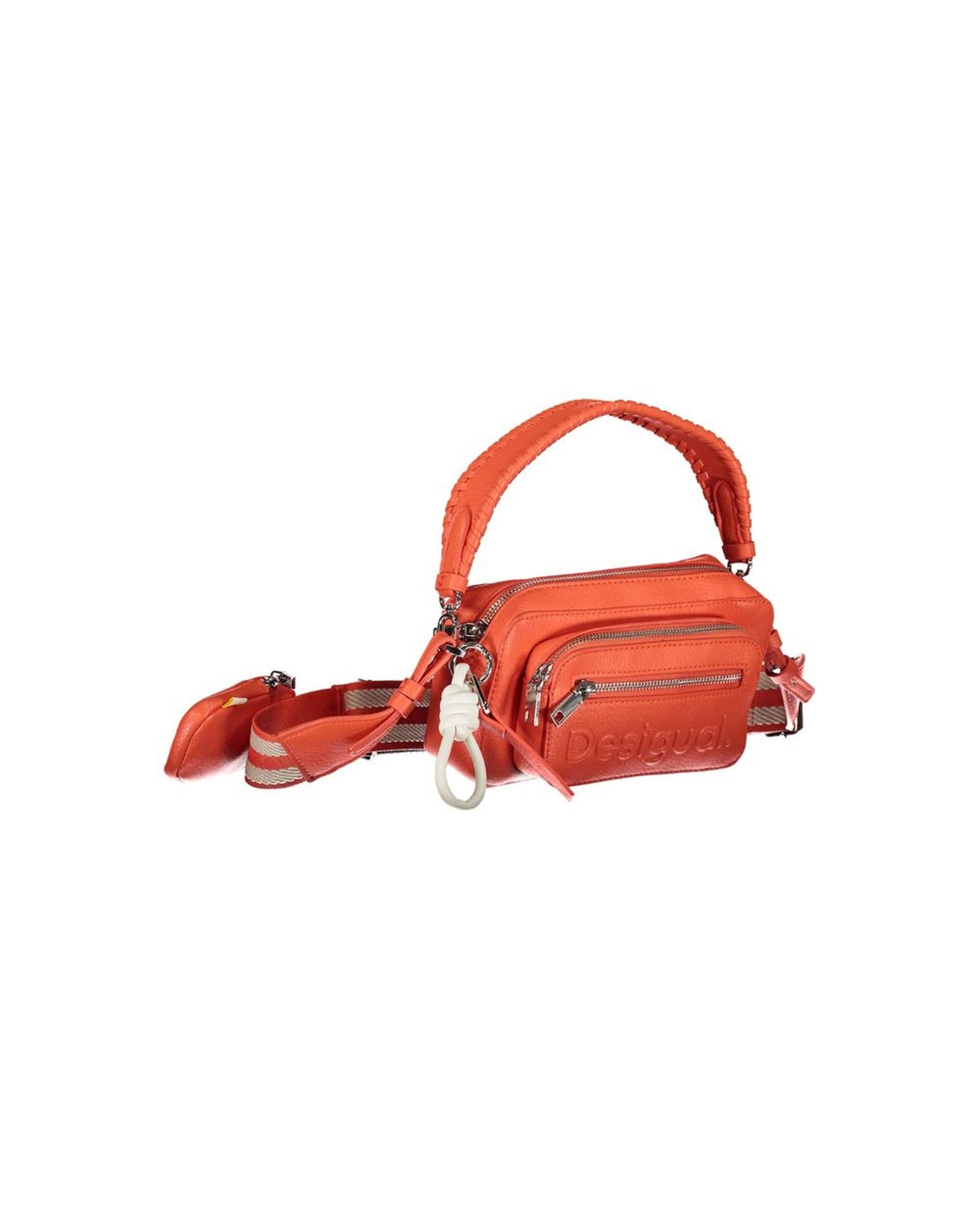 Desigual Women's Pink Polyethylene Handbag - One Size