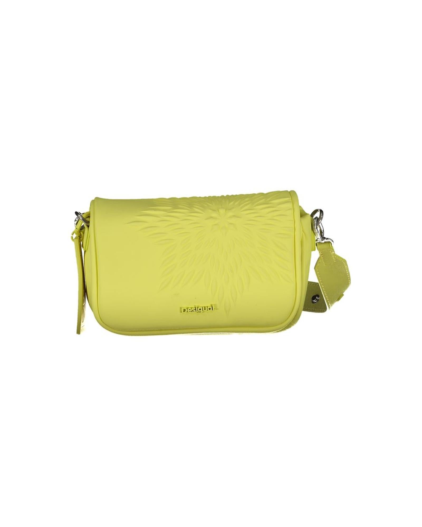 Desigual Women's Yellow Polyethylene Handbag - One Size
